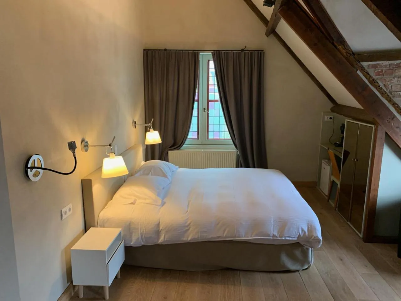 Bedroom, Bed in Hotel Salvators