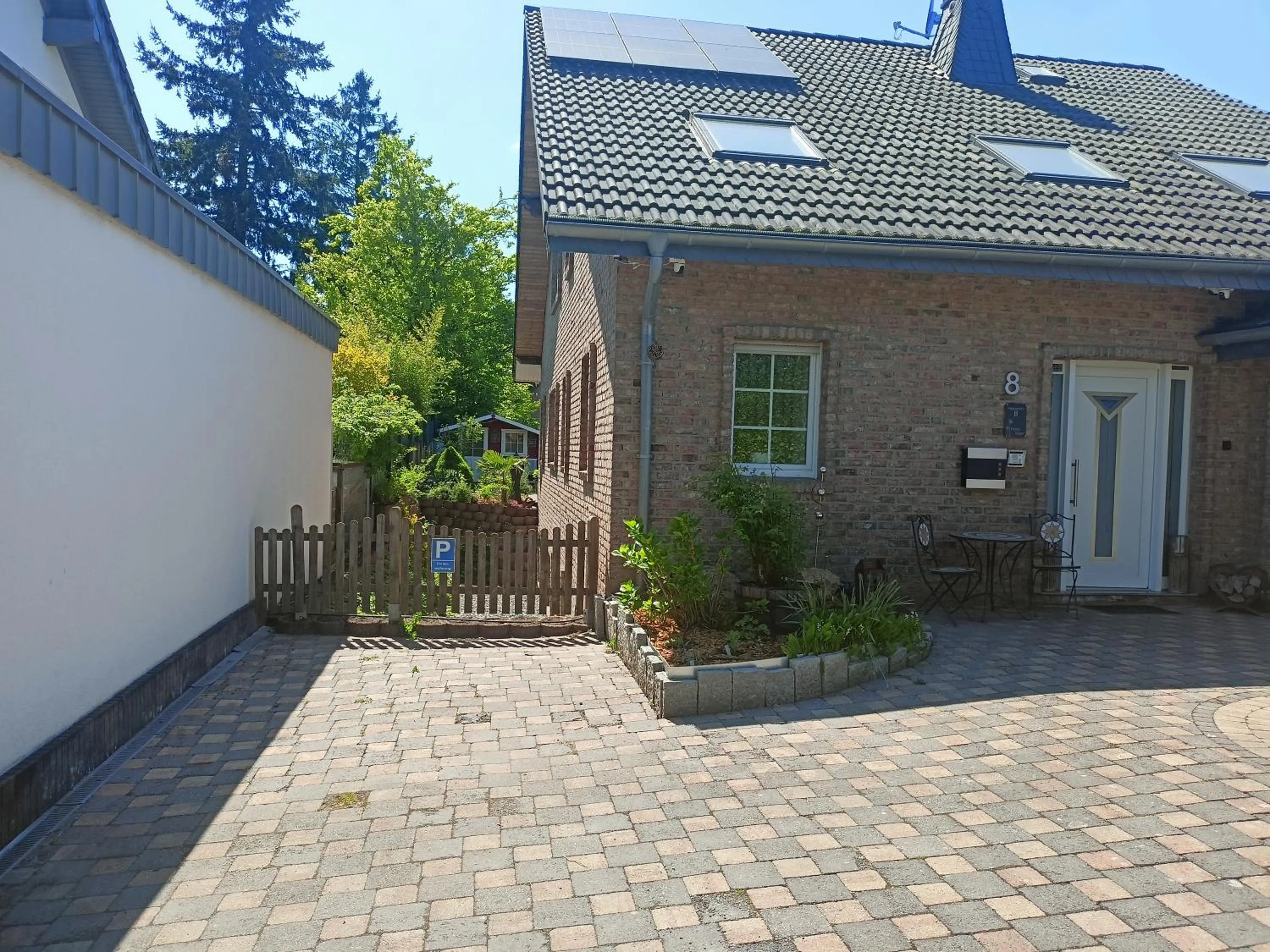 Property building in Ferienwohnung JaRa 1 mit Sauna