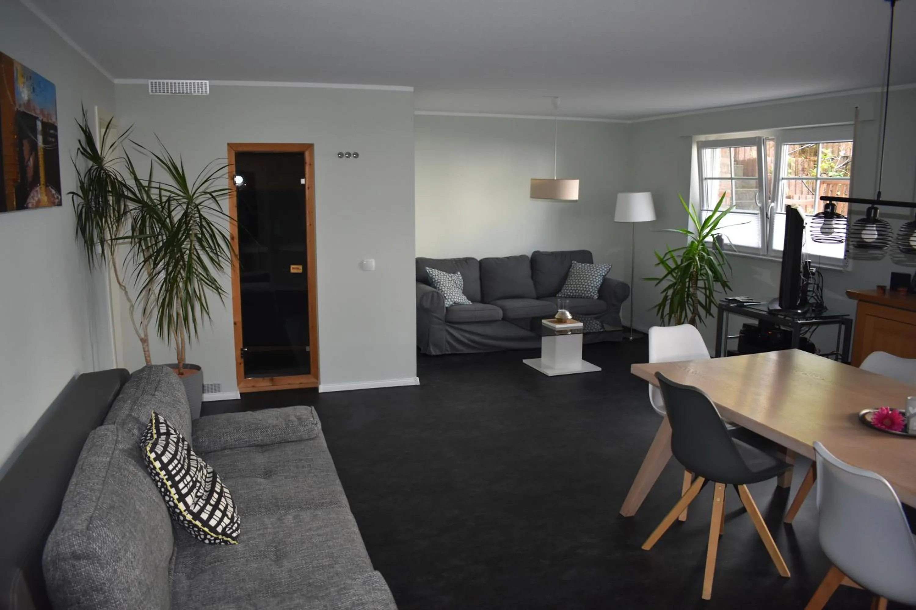 Sauna in Ferienwohnung JaRa 1 mit Sauna