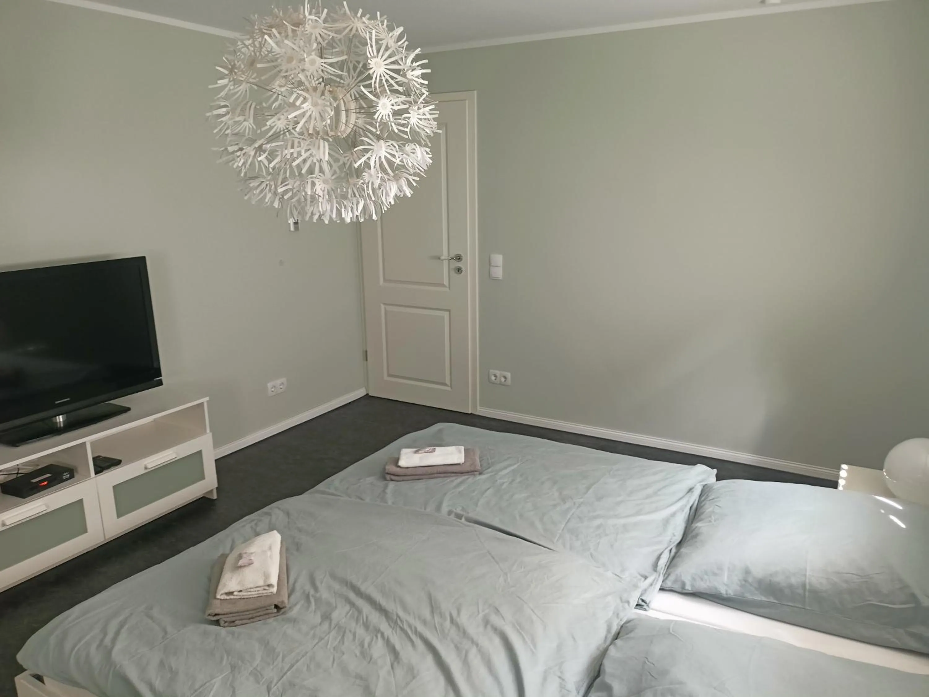 Bedroom, Bed in Ferienwohnung JaRa 1 mit Sauna