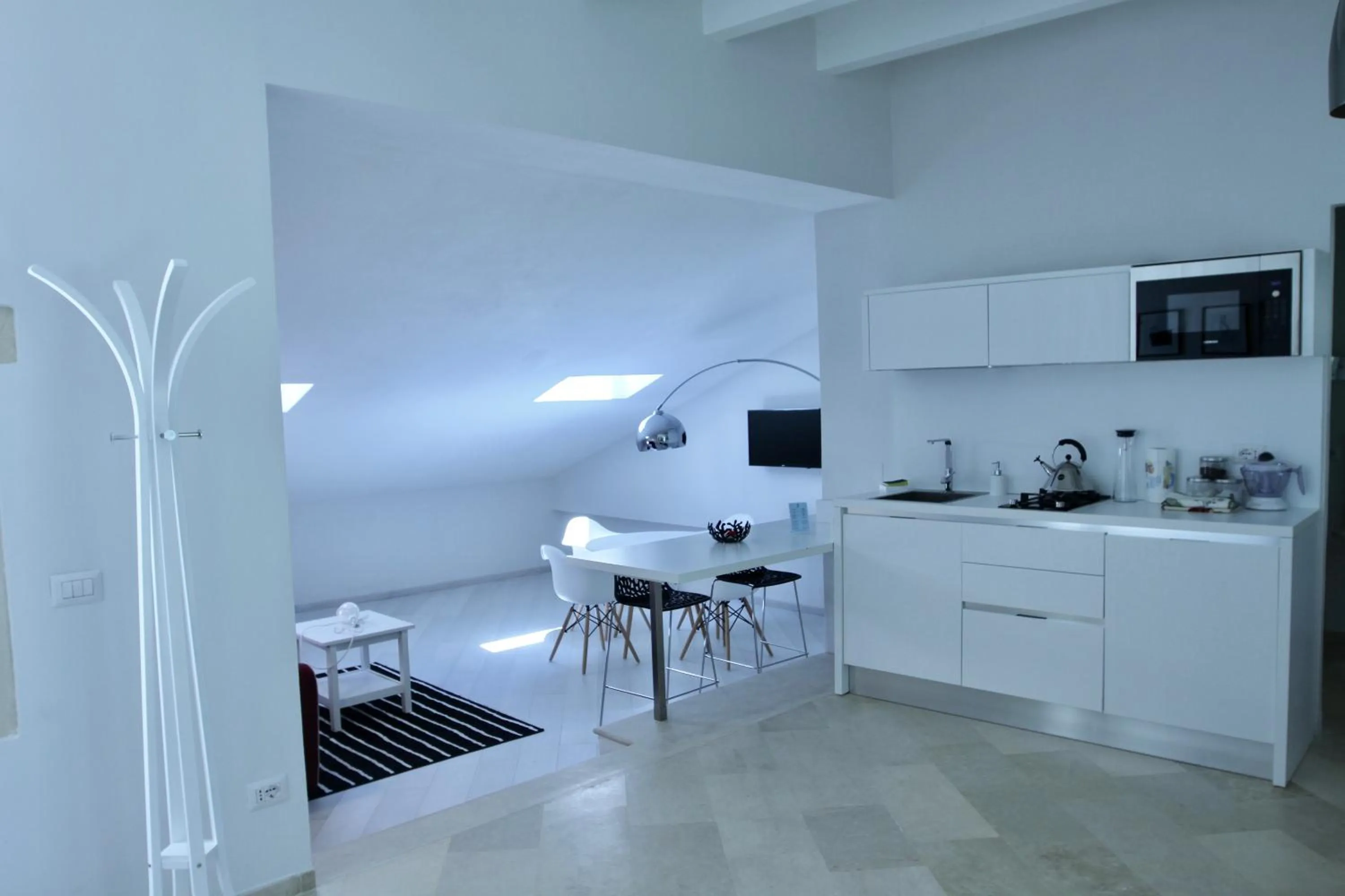 Kitchen or kitchenette in Re Federico Boutique Hotel