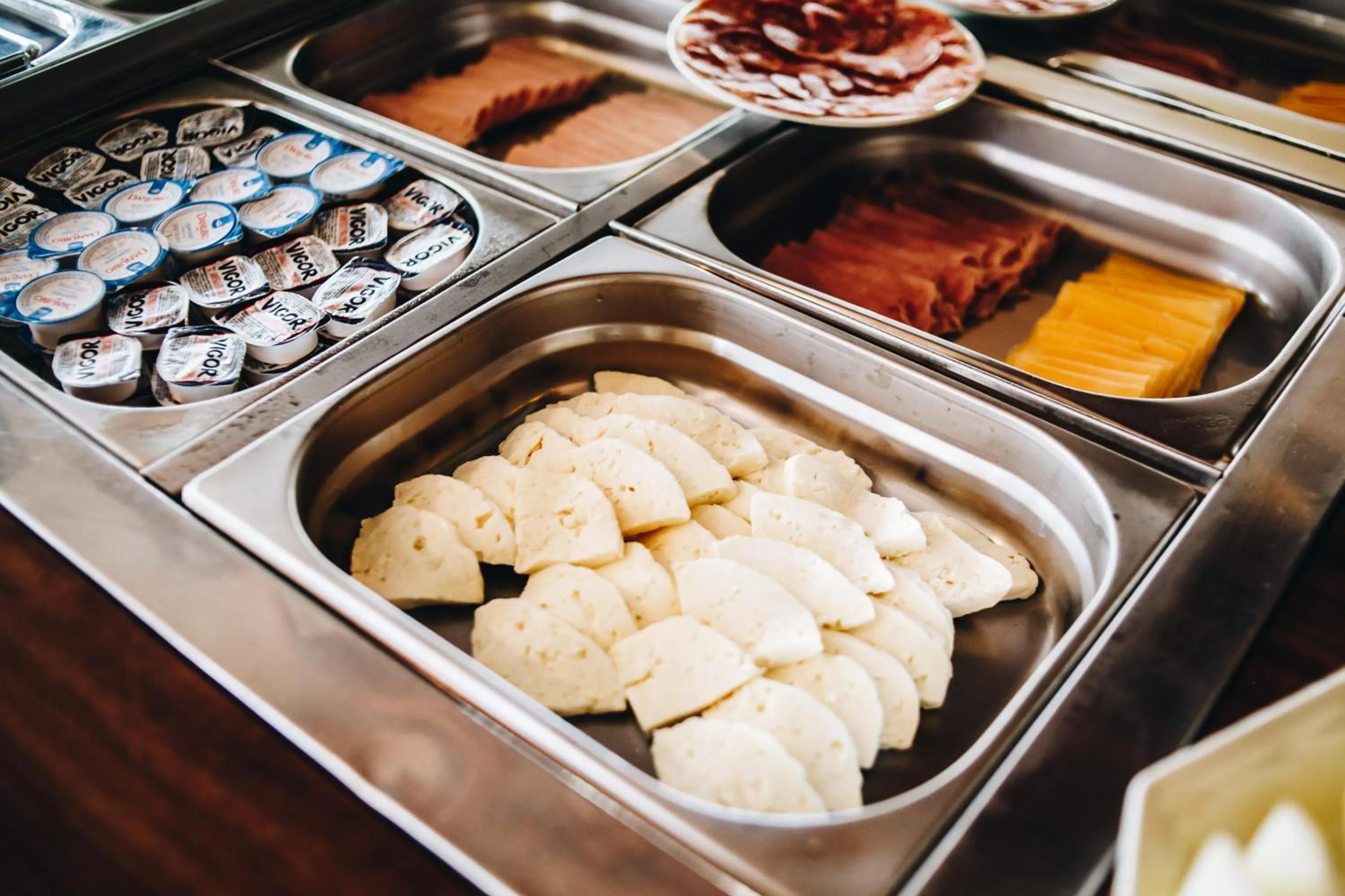 Continental breakfast in Hotel Fita Azul