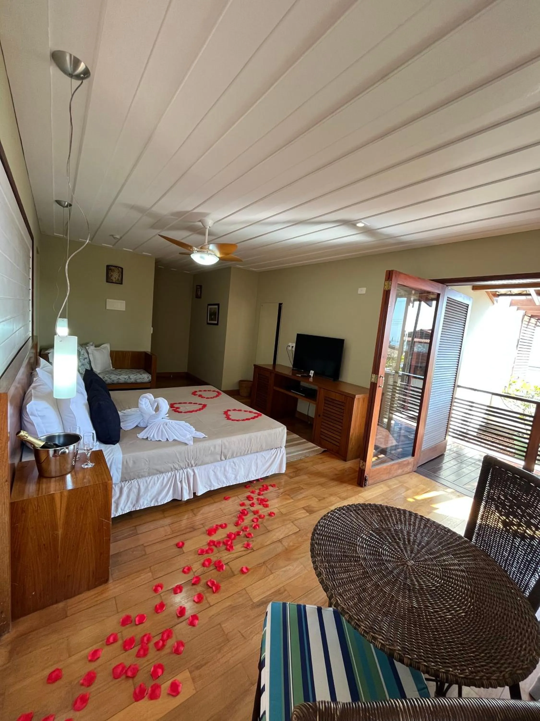 Bed in Hotel Fita Azul