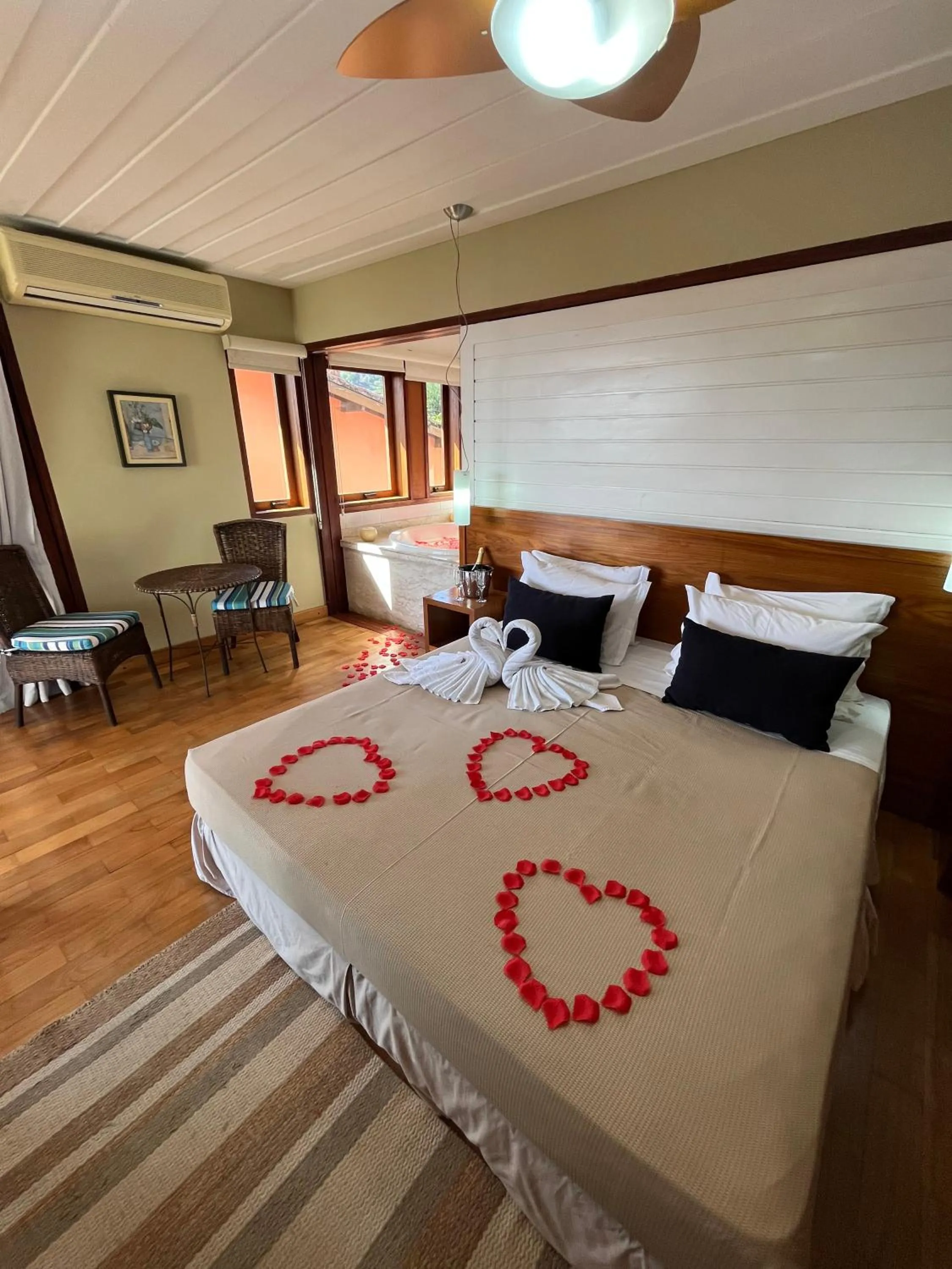 Bed in Hotel Fita Azul