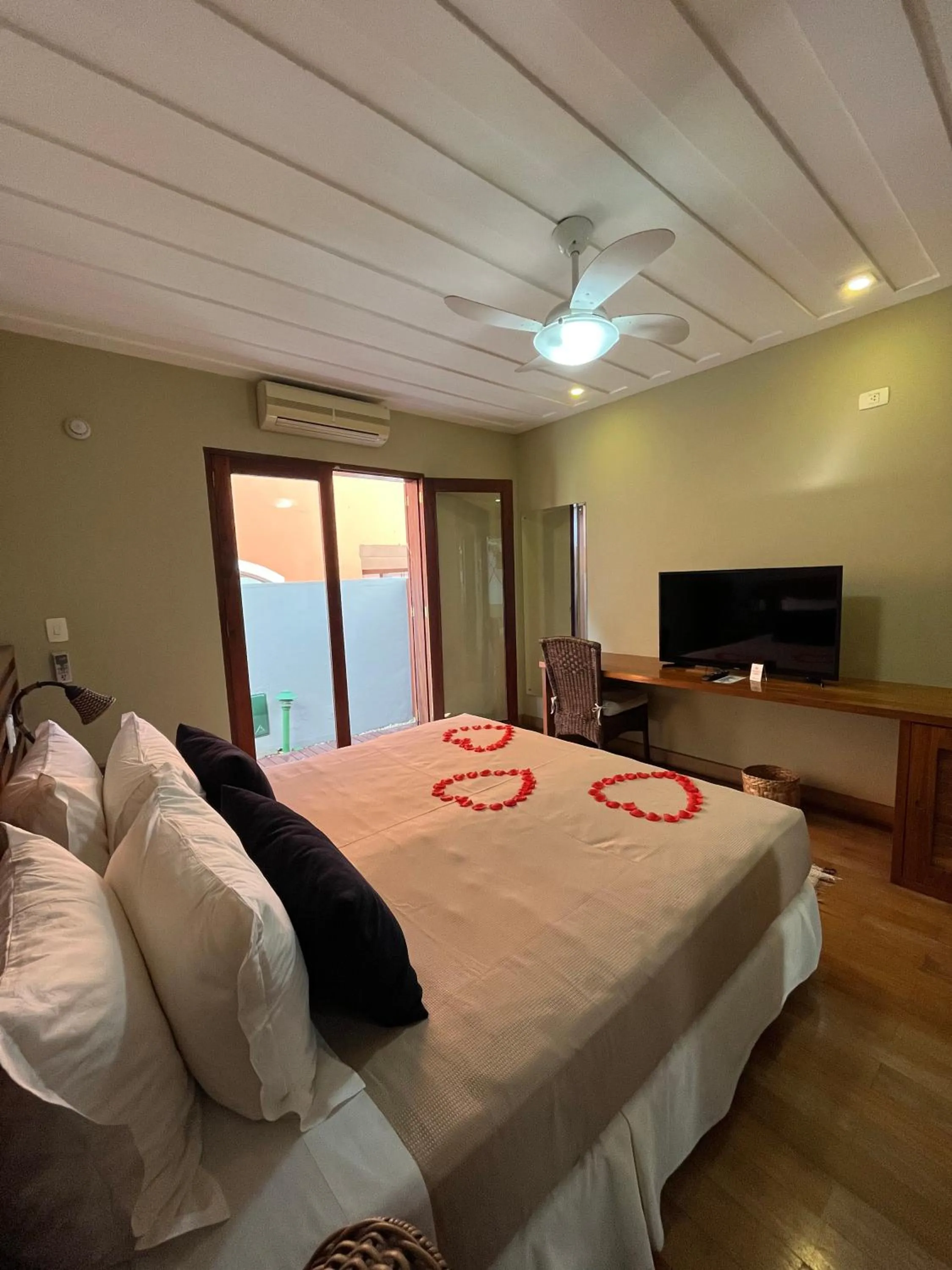 Bed in Hotel Fita Azul