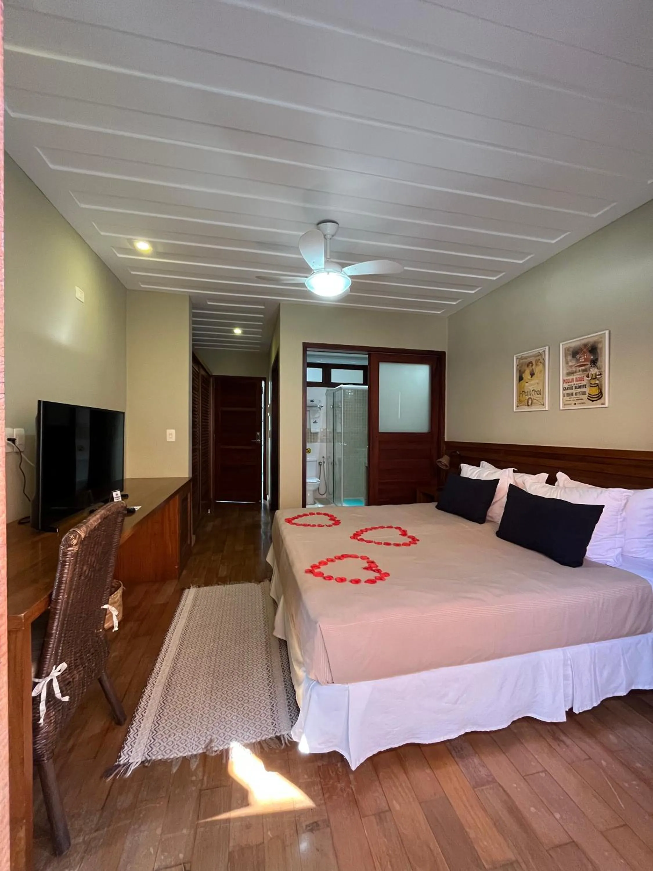 Bed in Hotel Fita Azul