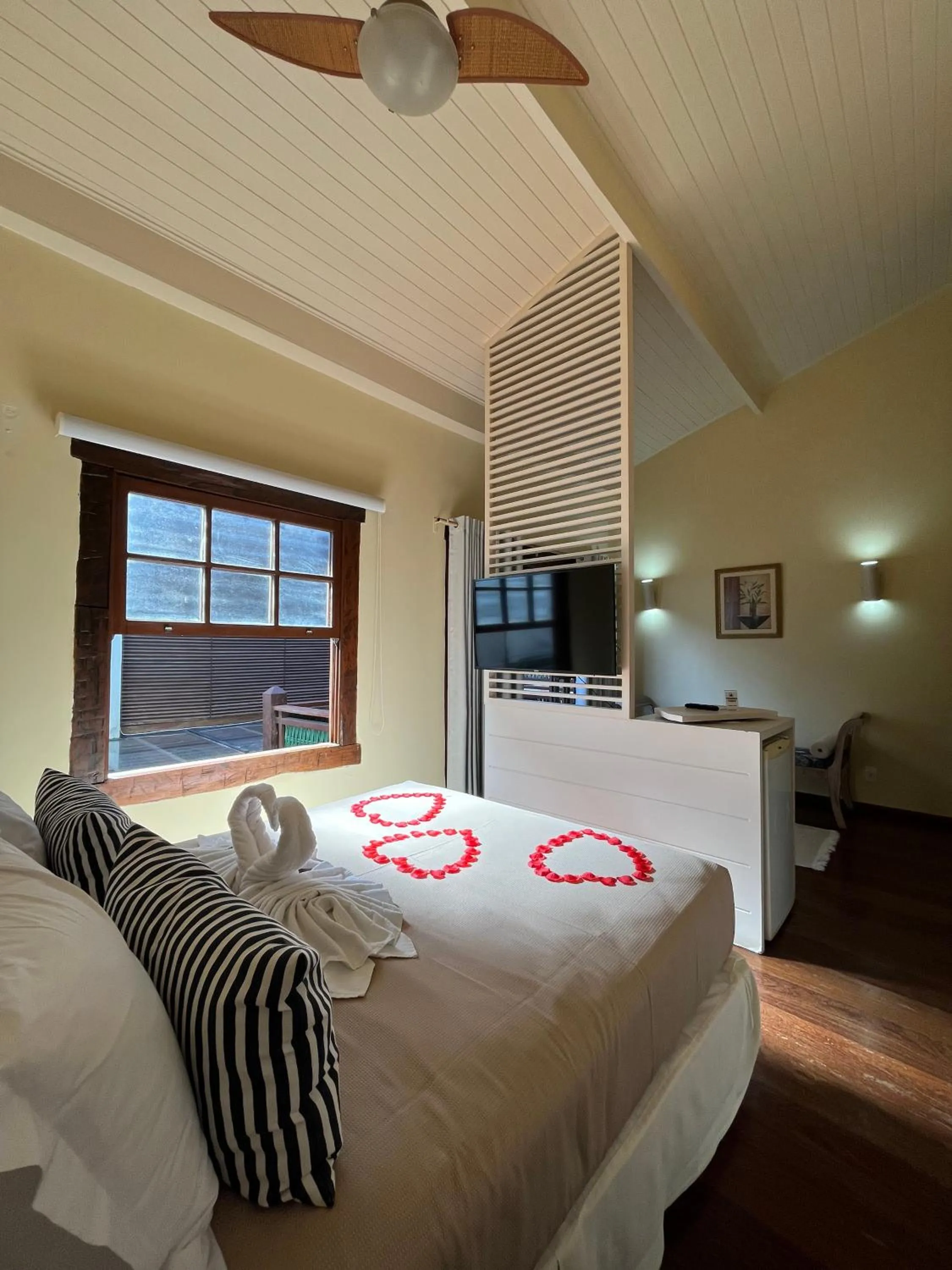 Bed in Hotel Fita Azul