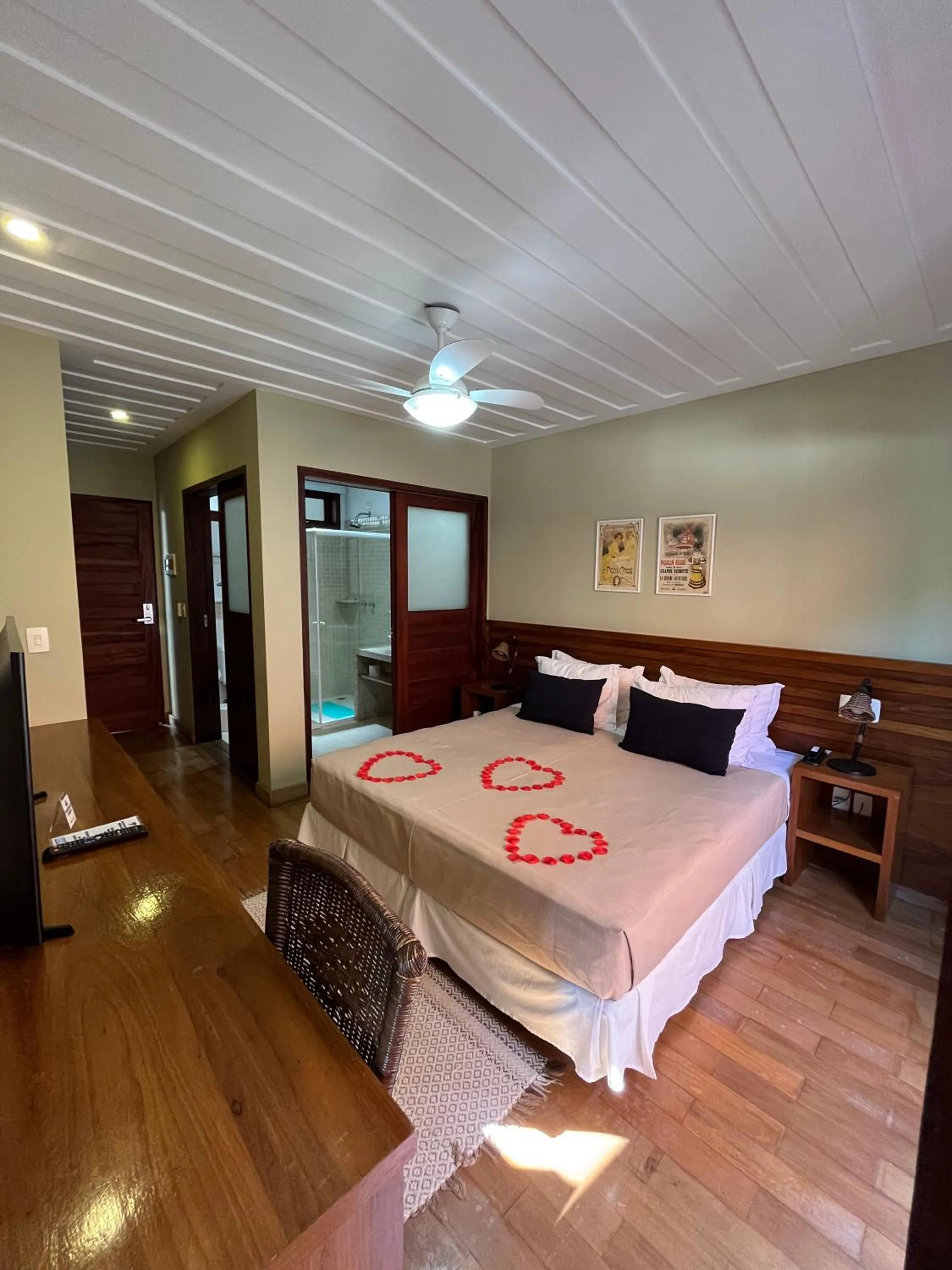 Bed in Hotel Fita Azul