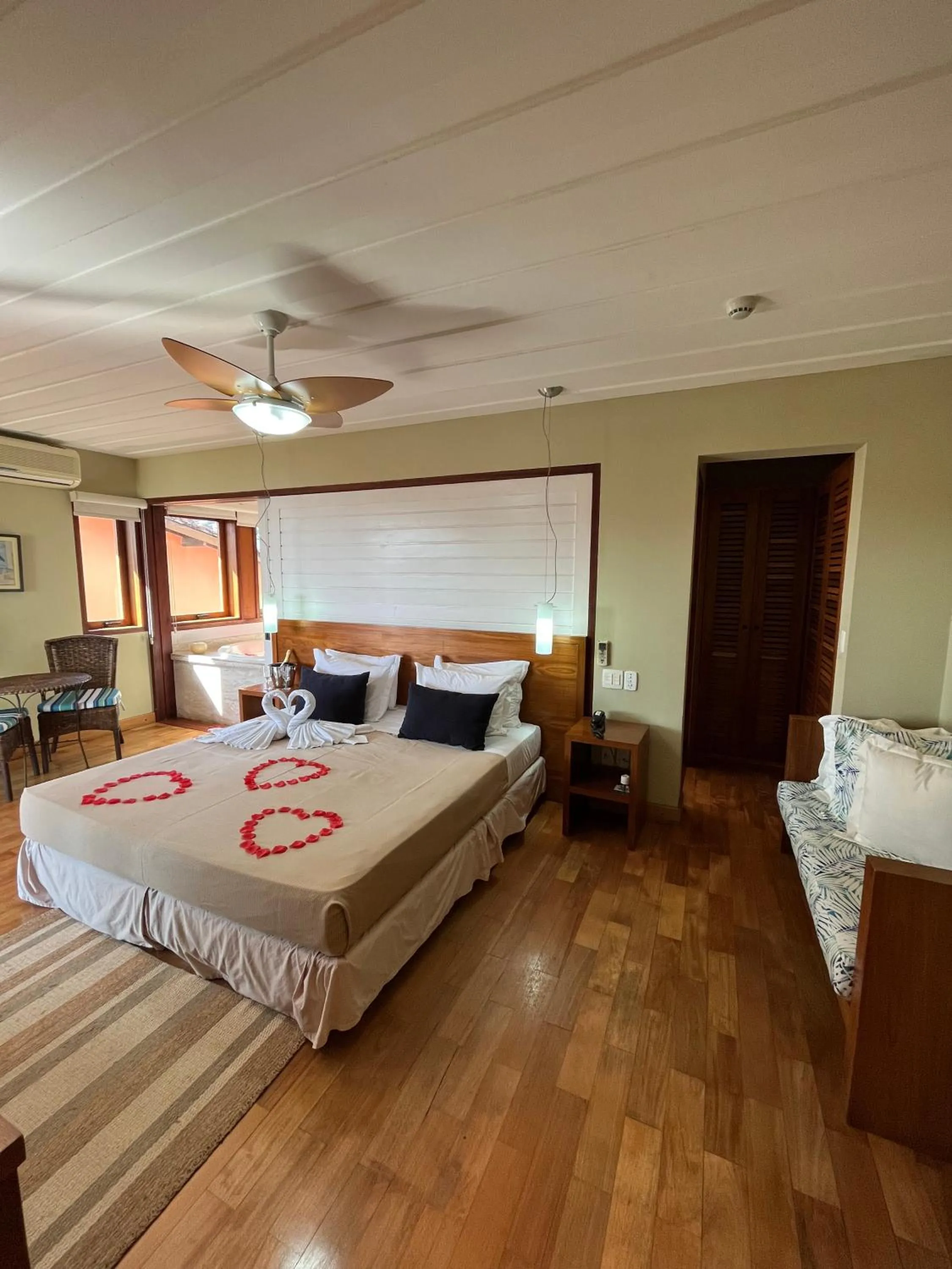 Bed in Hotel Fita Azul