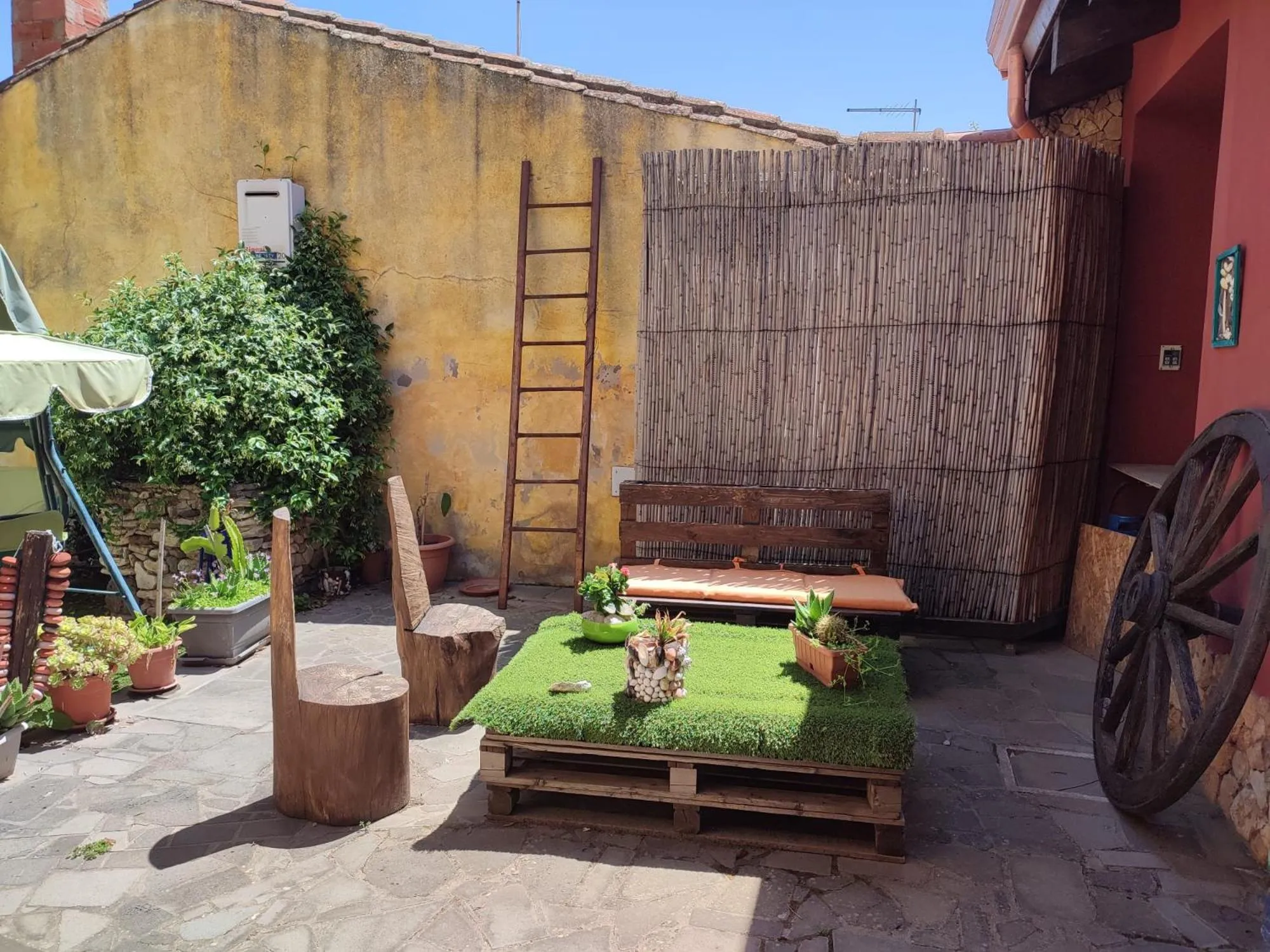 Garden in Affittacamere Shardana