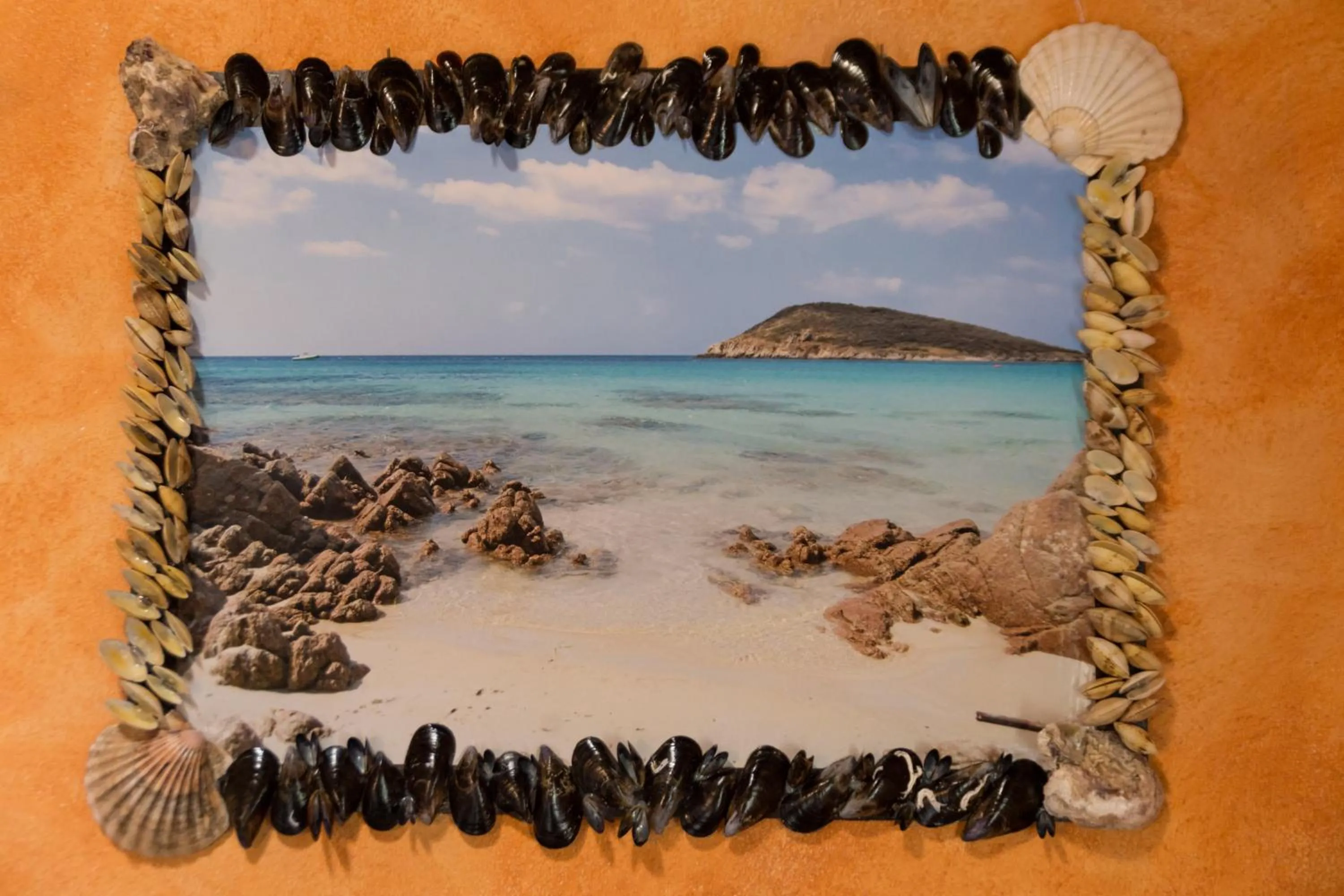 Decorative detail in Affittacamere Shardana