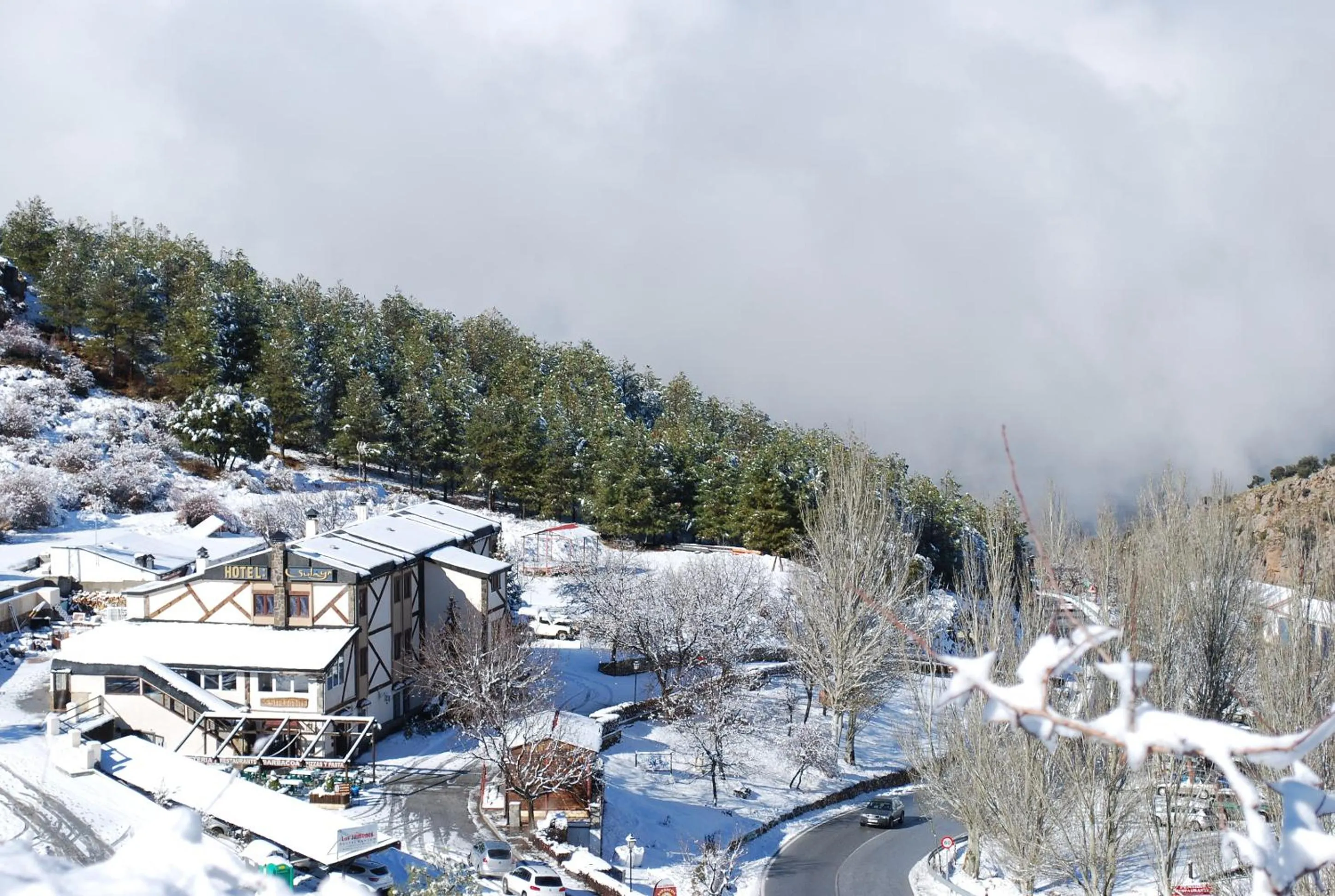 Bird's eye view in Hotel Sulayr