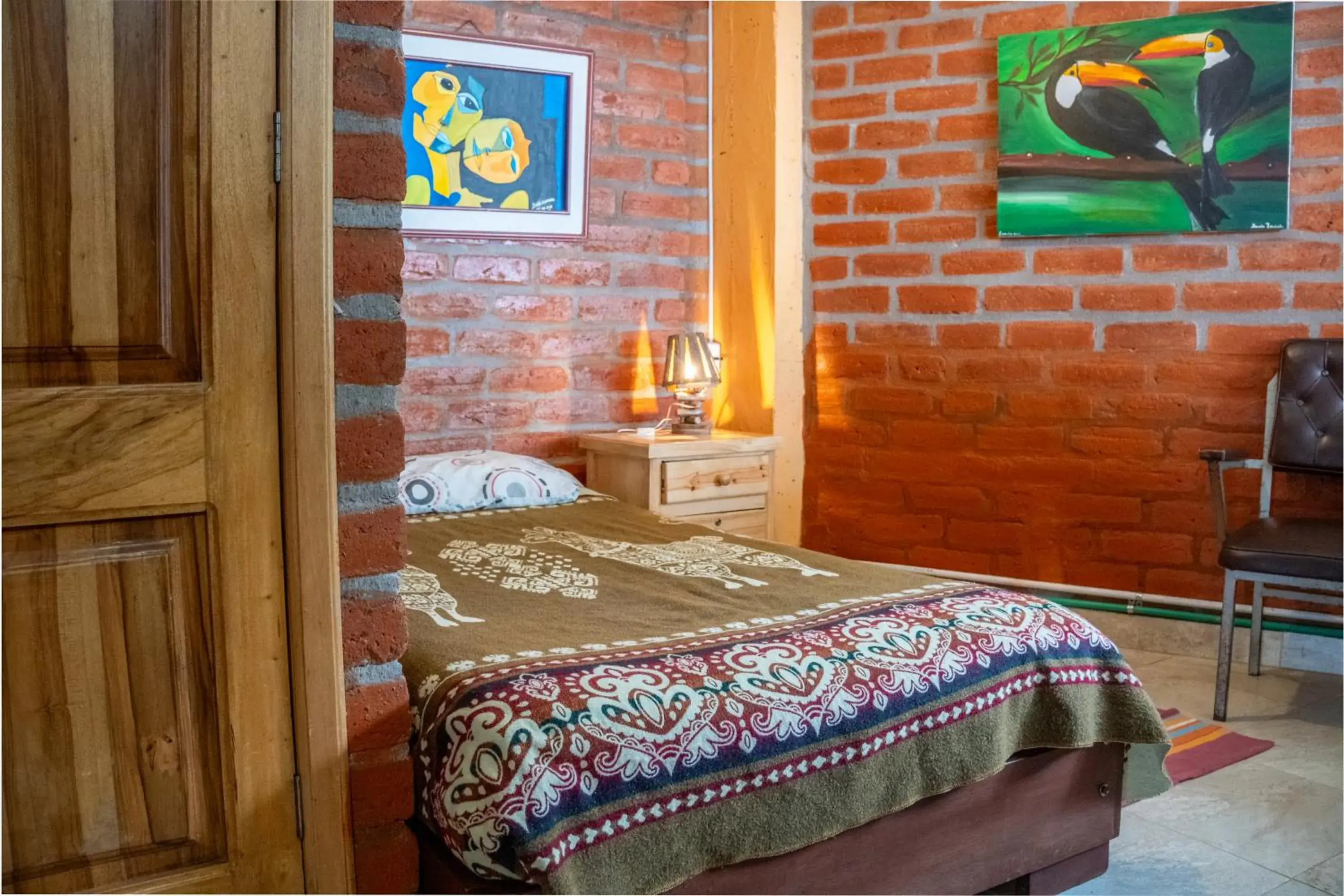 Single Room with Terrace in Hostal La Casa Amarilla City Single Room with Terrace in Hostal La Casa Amarilla City