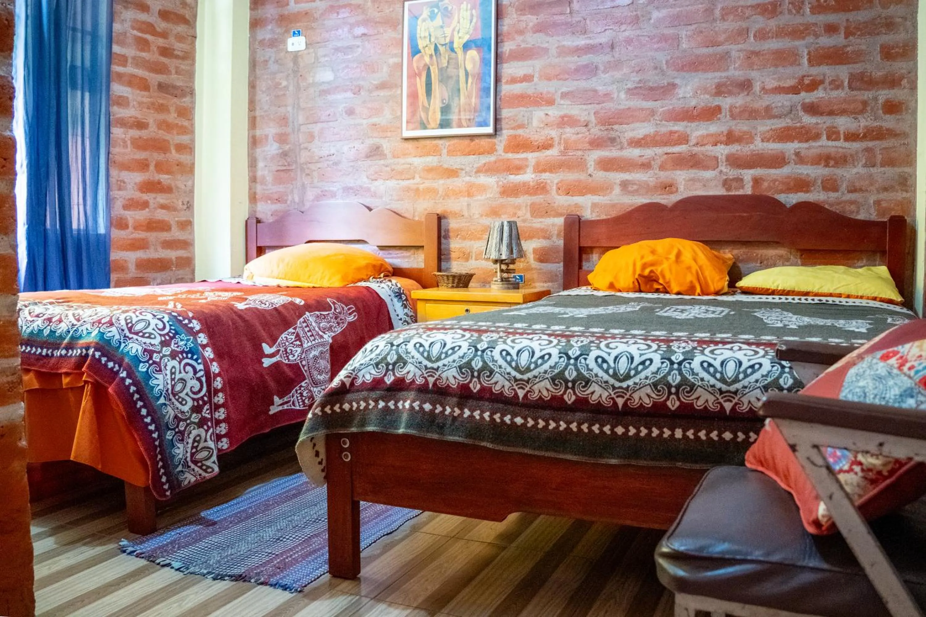 Photo of the whole room, Bed in Hostal La Casa Amarilla City