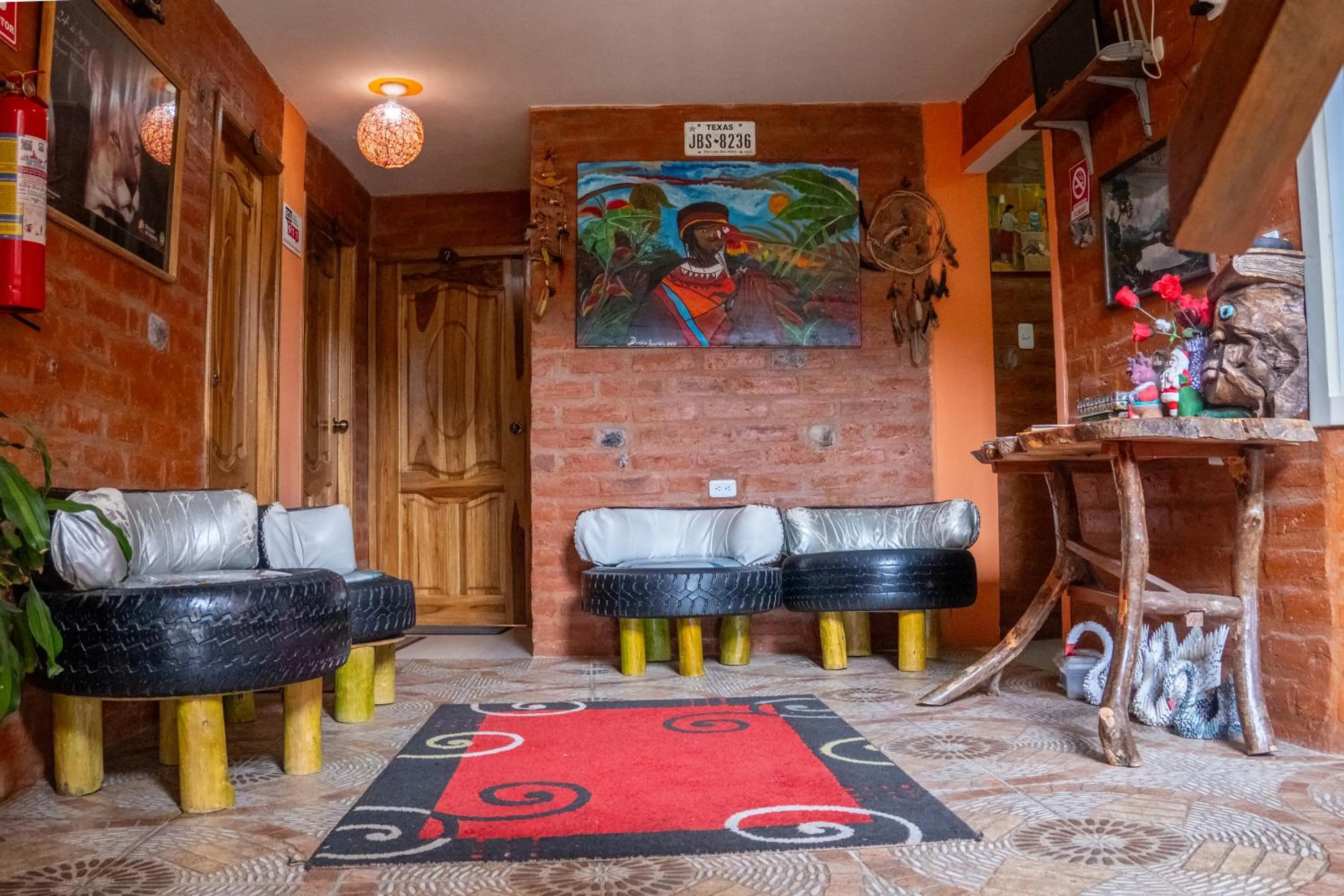 Area and facilities in Hostal La Casa Amarilla City