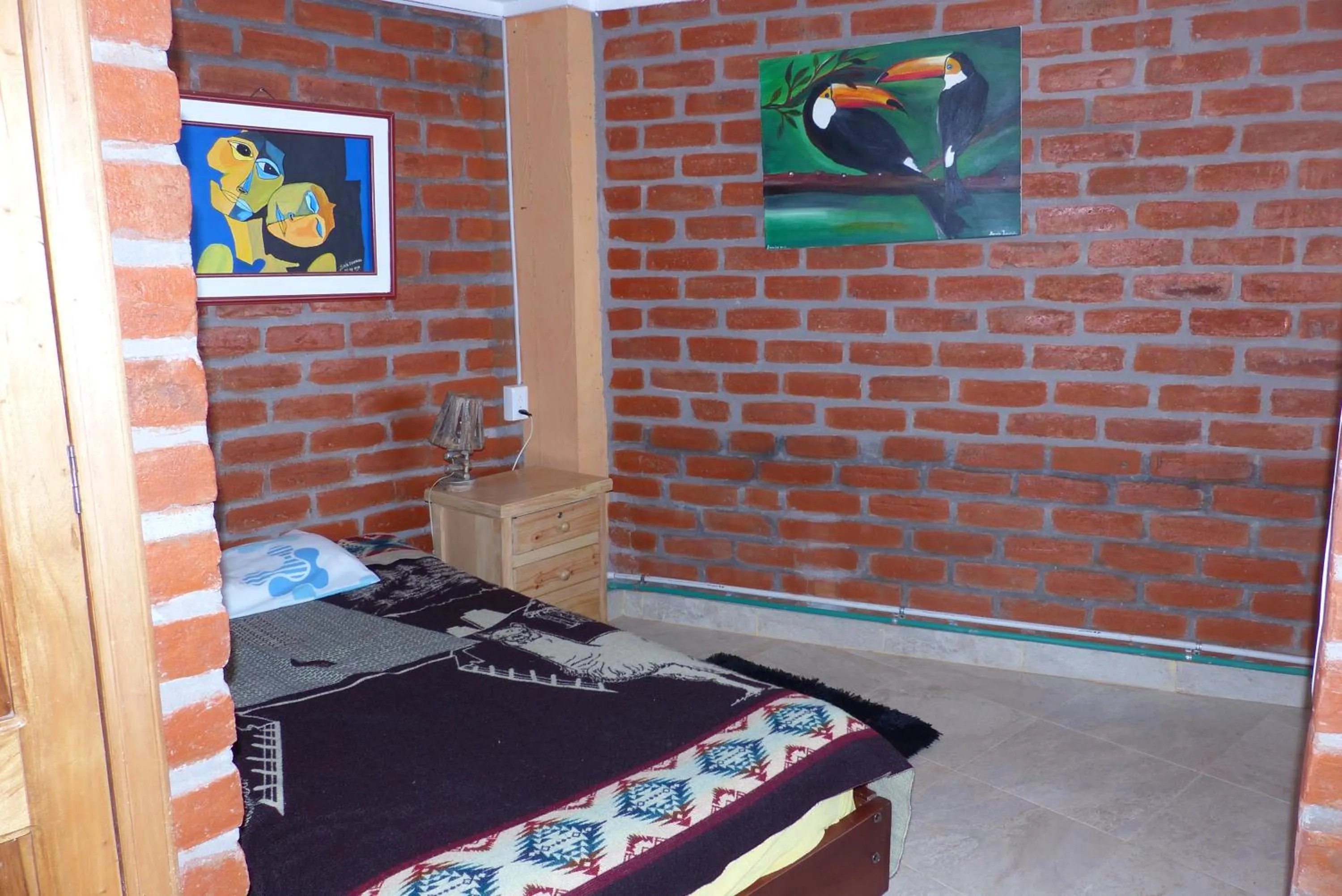 Bed in Hostal La Casa Amarilla City