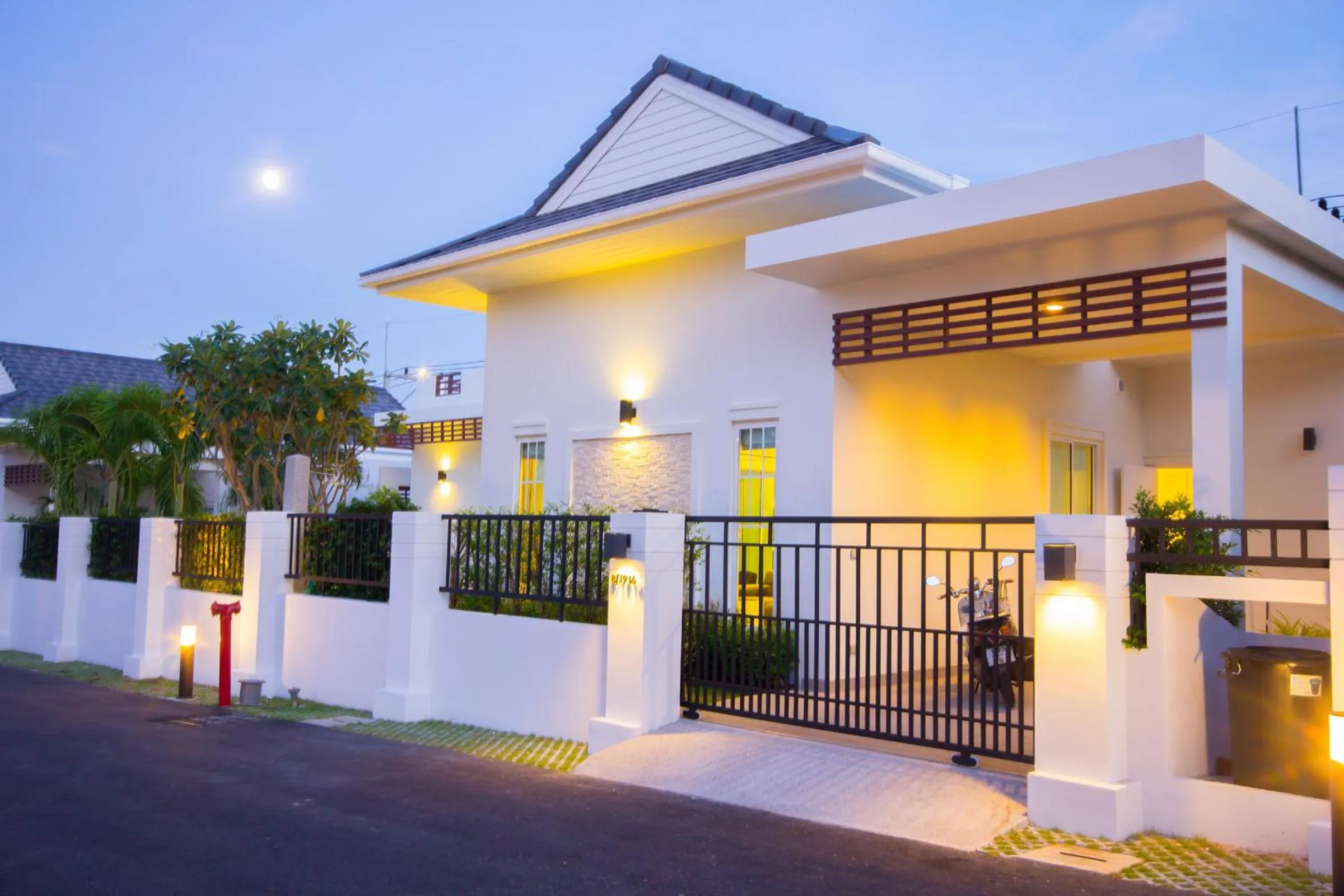 Facade/entrance in Luxury House in Hua Hin
