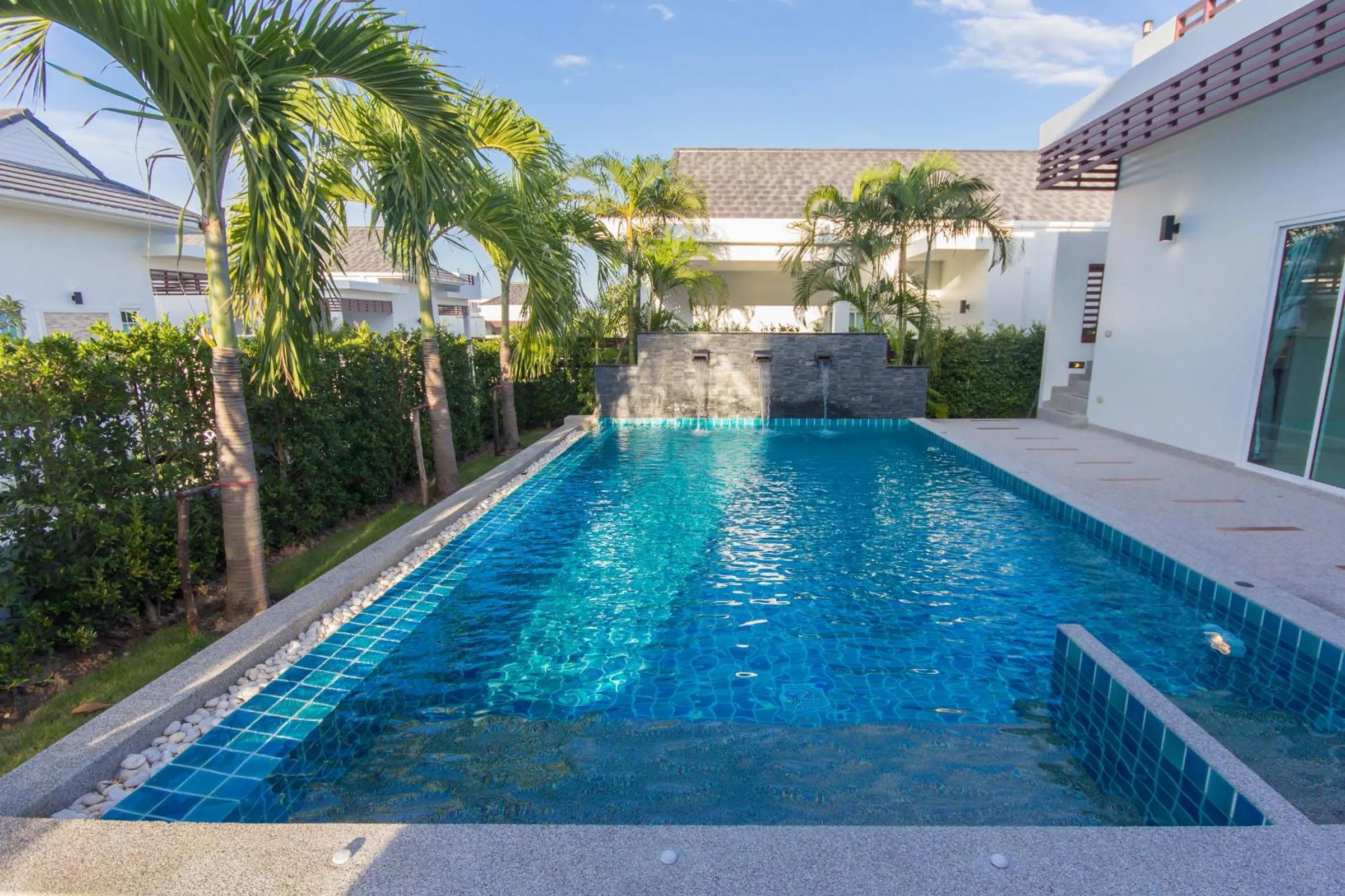 Swimming pool in Luxury House in Hua Hin