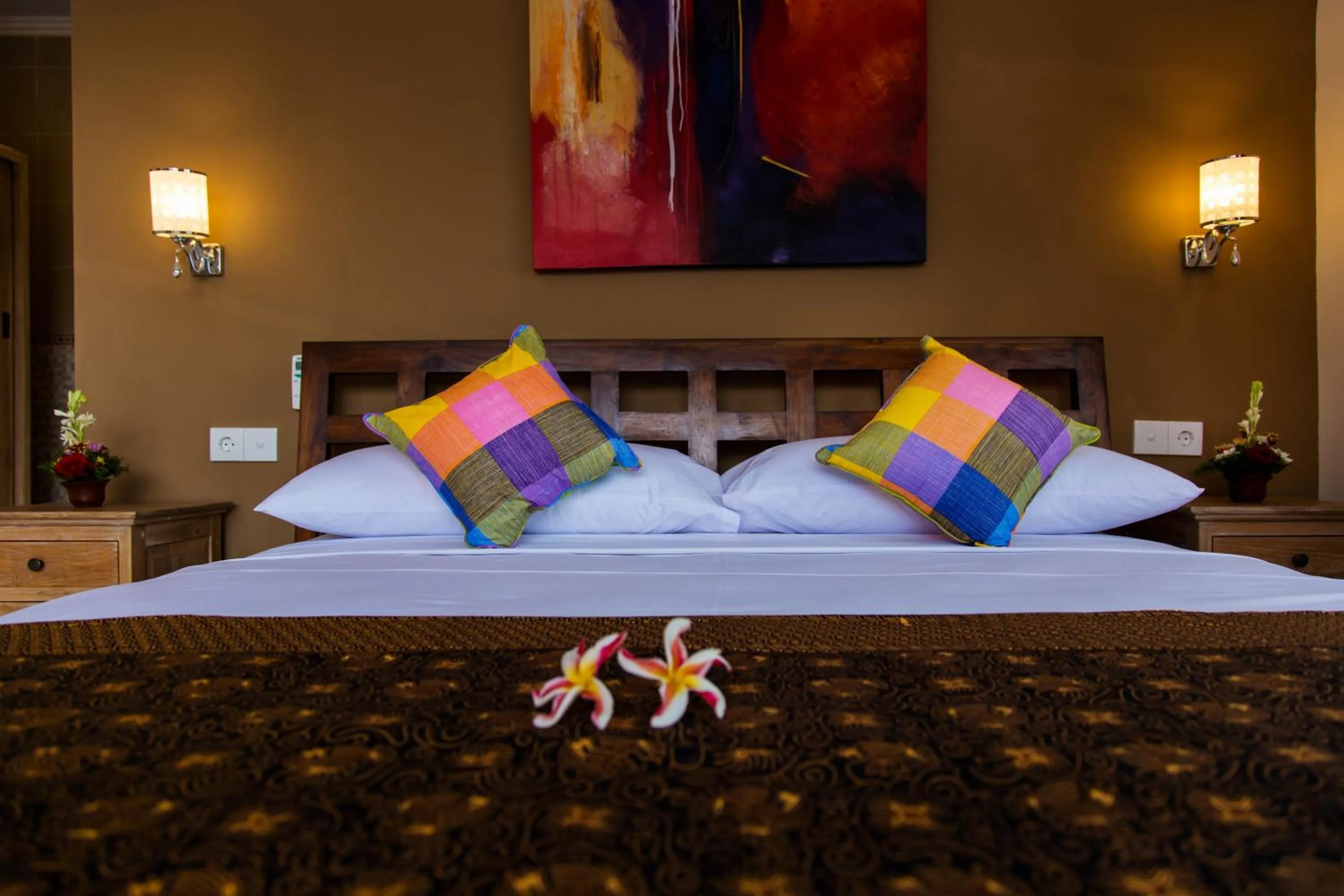 Bed in Warji House 1 Ubud Centre