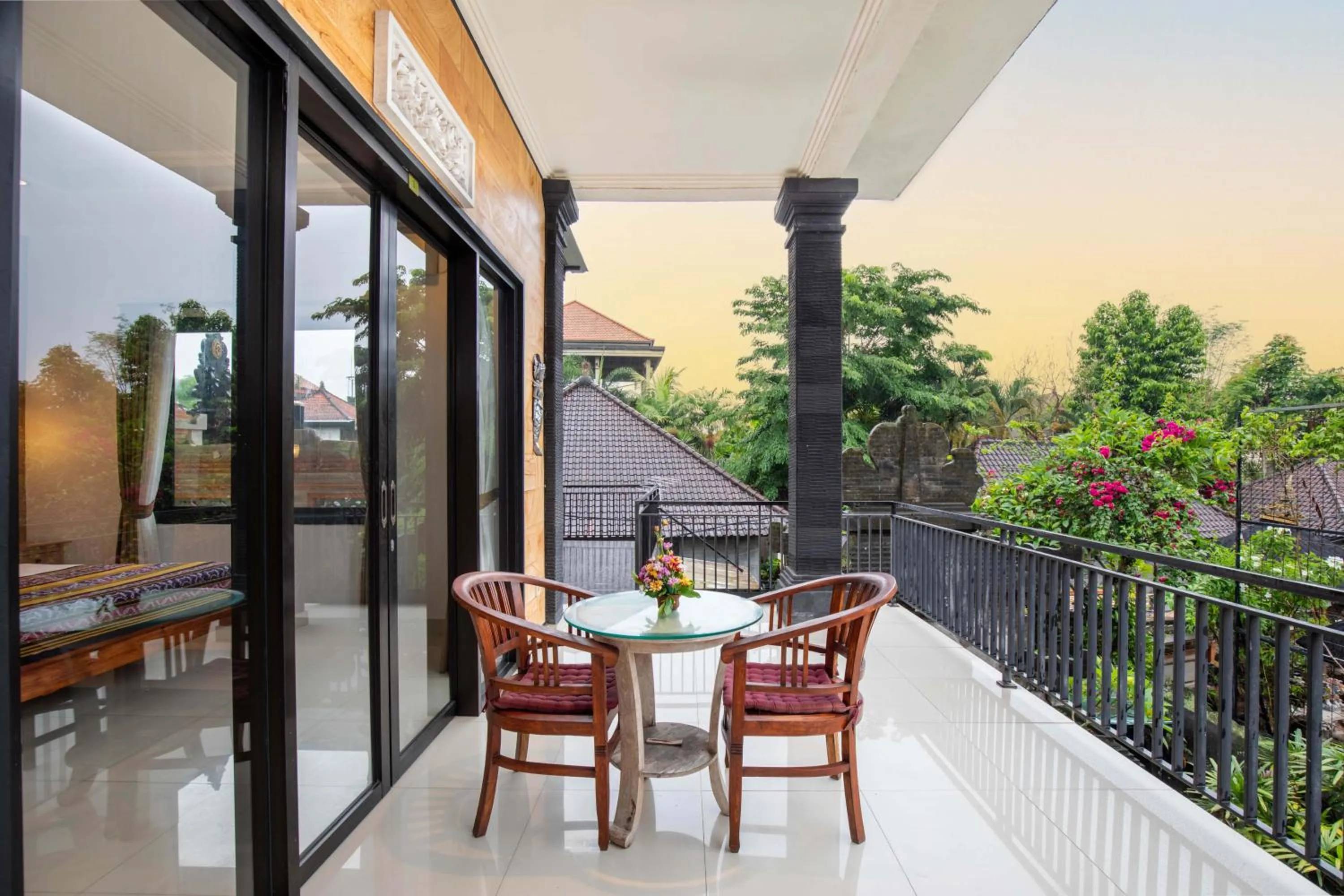 Balcony/Terrace in Warji House 1 Ubud Centre