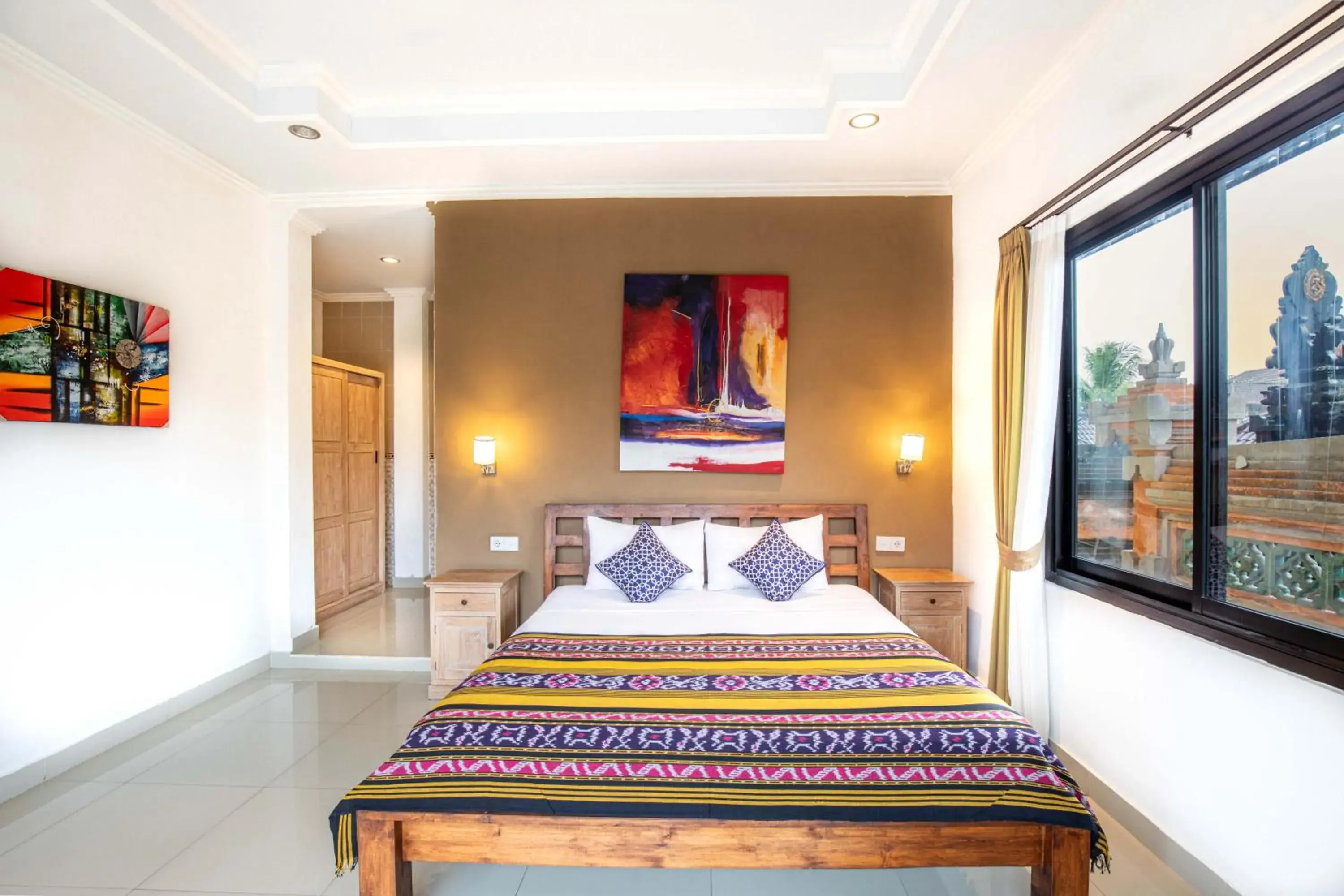 Bed in Warji House 1 Ubud Centre Bed in Warji House 1 Ubud Centre