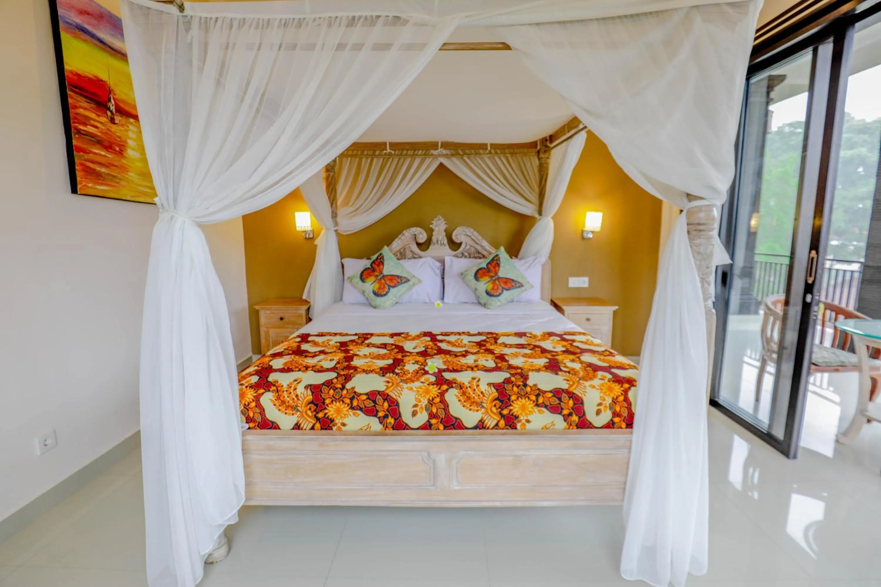 Bed in Warji House 1 Ubud Centre