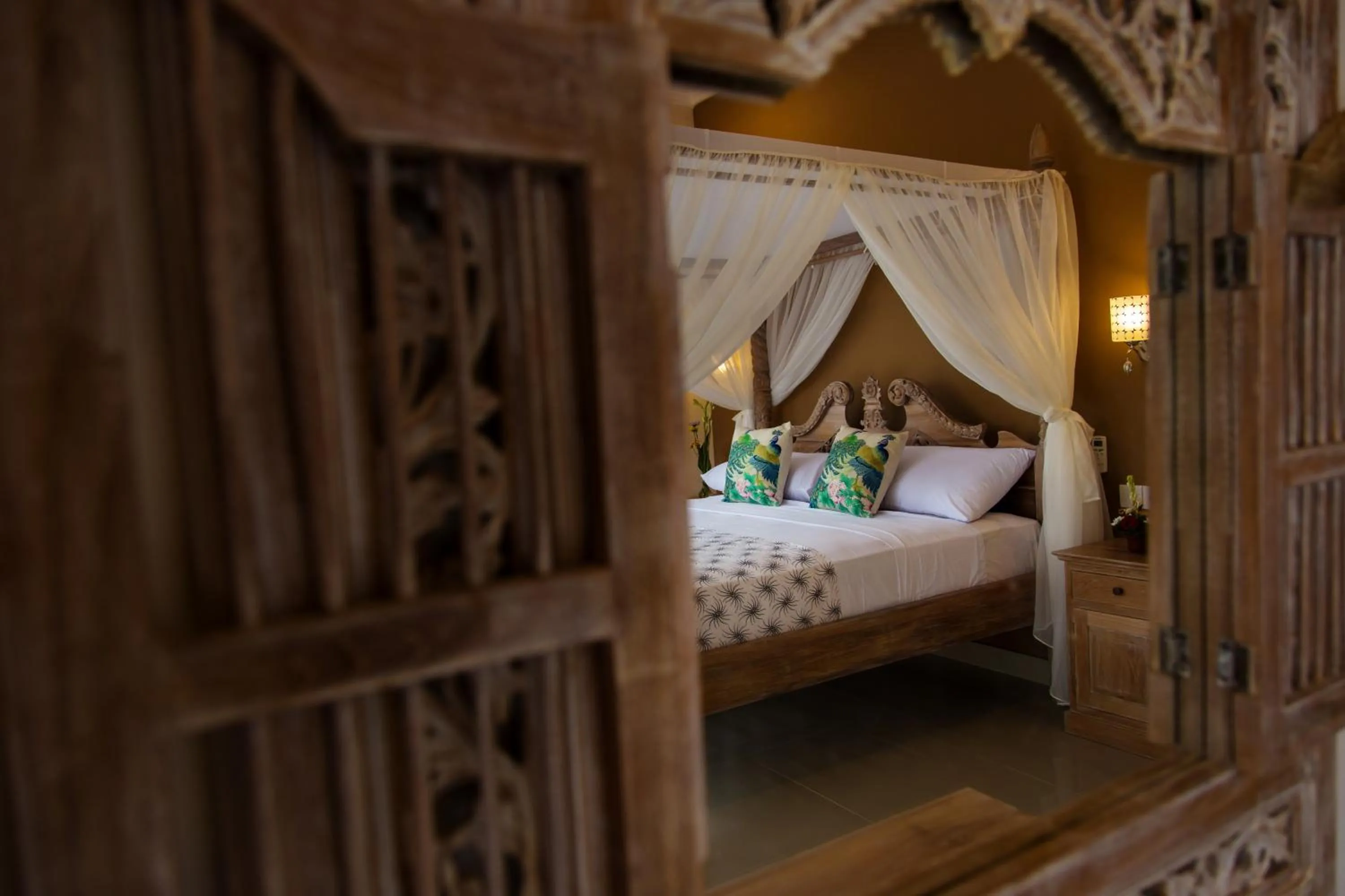 Bed in Warji House 1 Ubud Centre