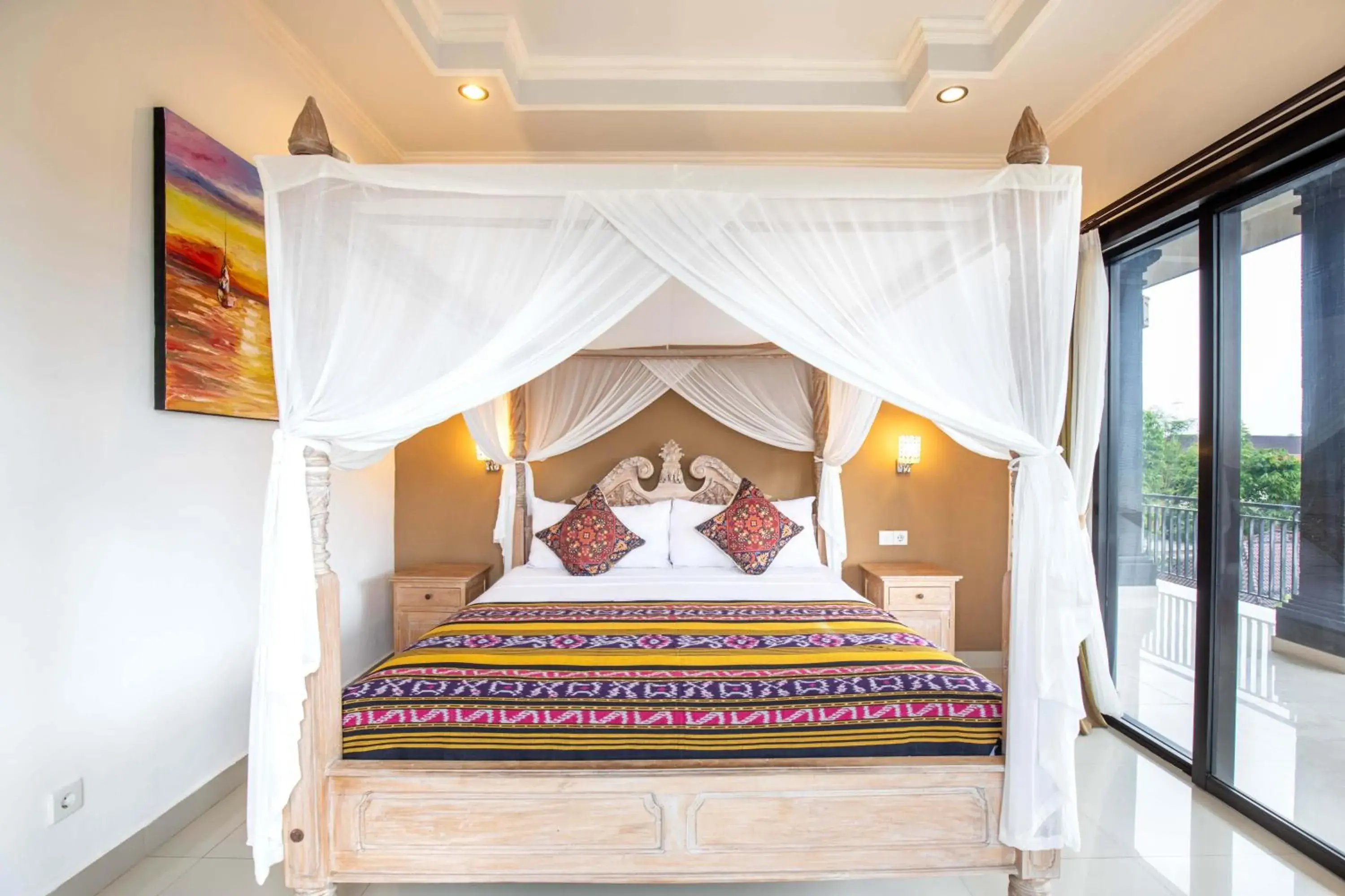 Bed in Warji House 1 Ubud Centre Bed in Warji House 1 Ubud Centre