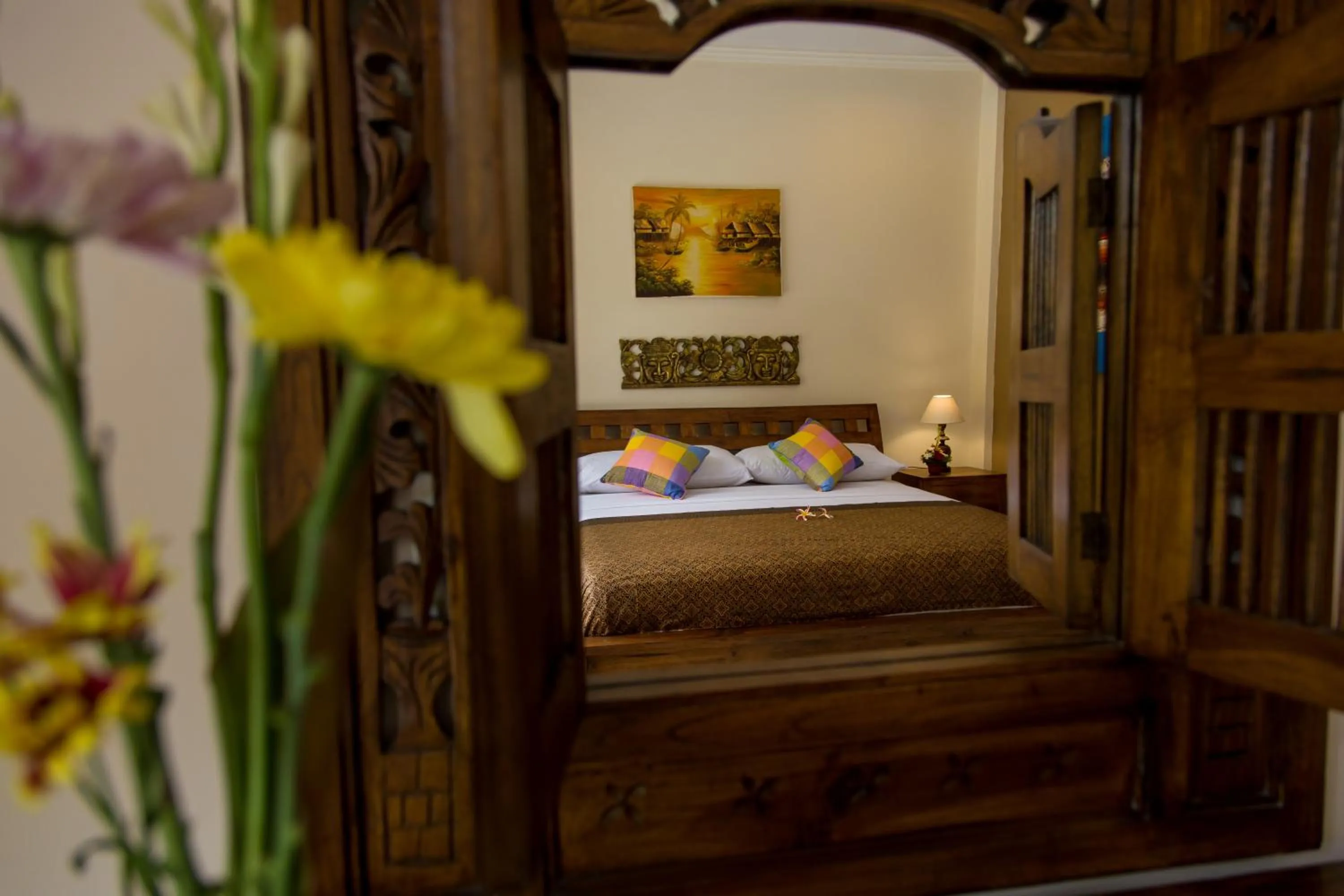 Bed in Warji House 1 Ubud Centre