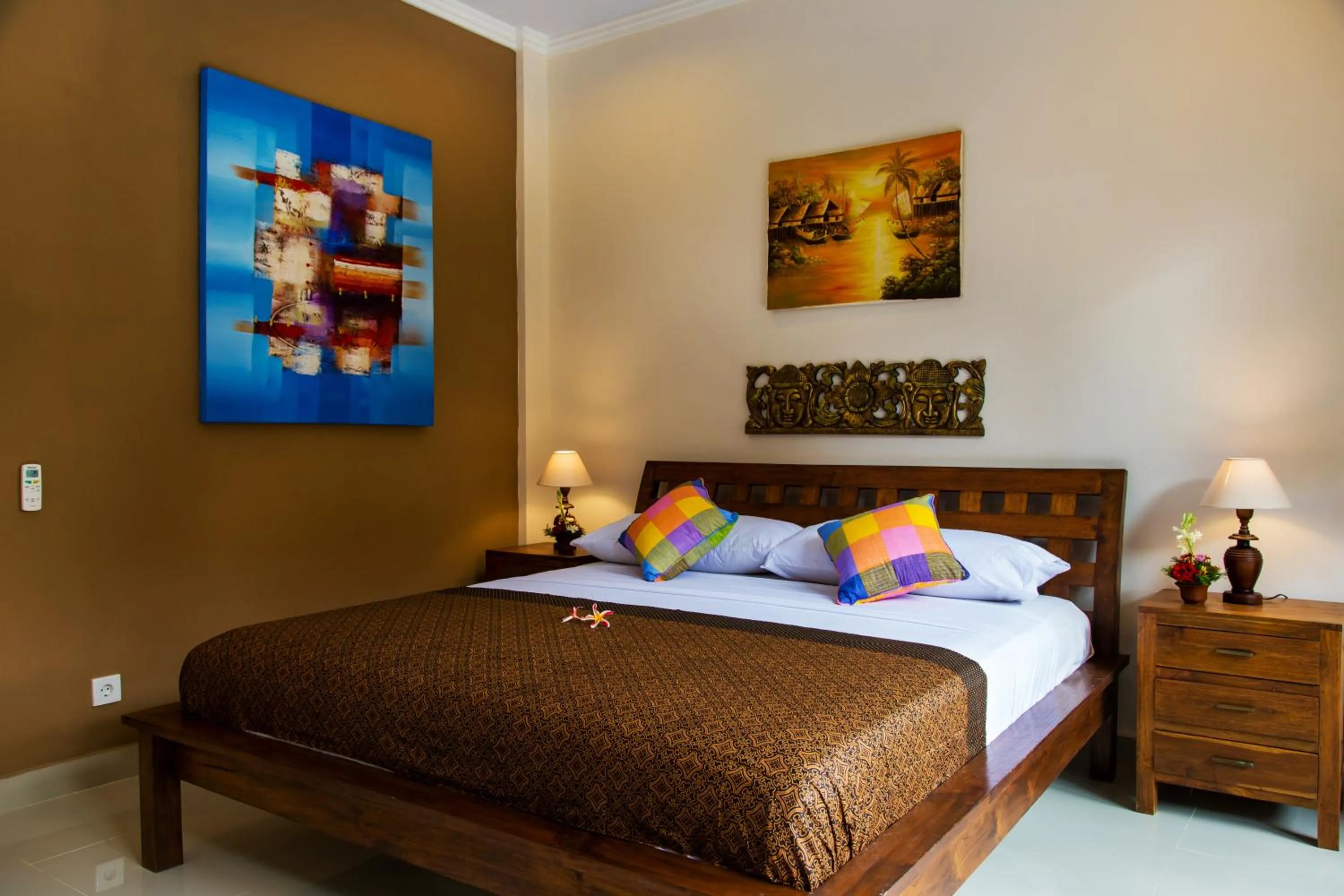 Bed in Warji House 1 Ubud Centre