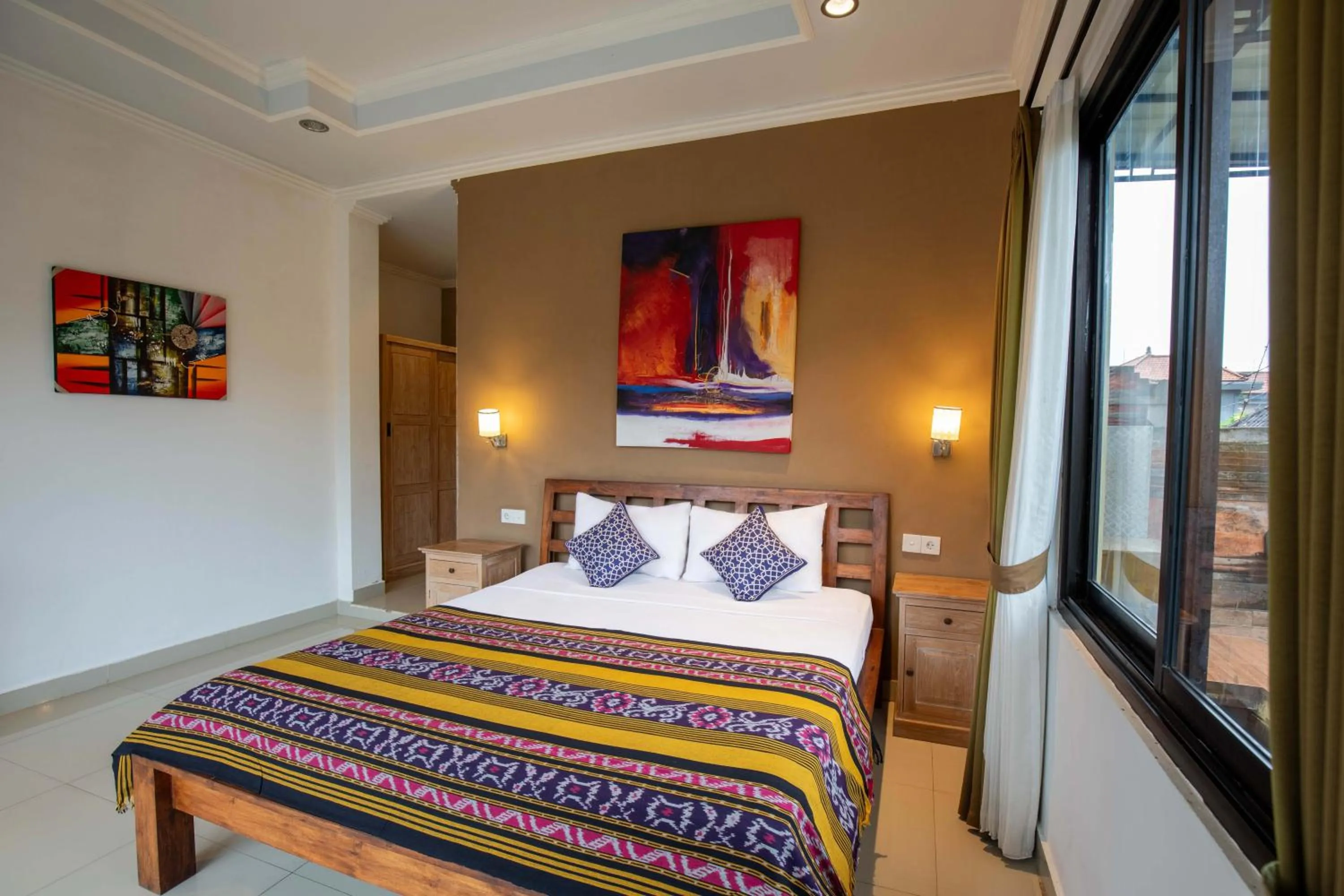 Bed in Warji House 1 Ubud Centre