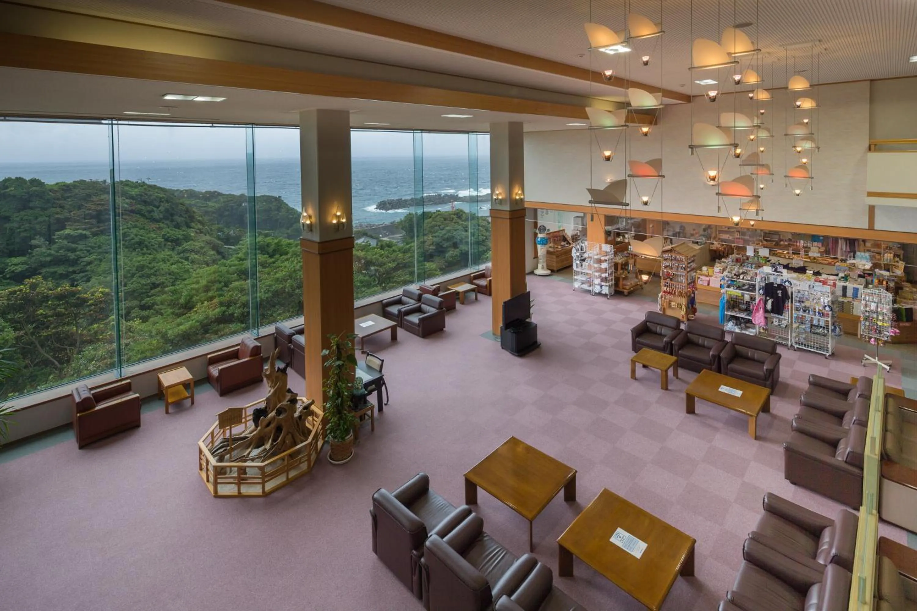 Lobby or reception in Ashizuri Kokusai Hotel