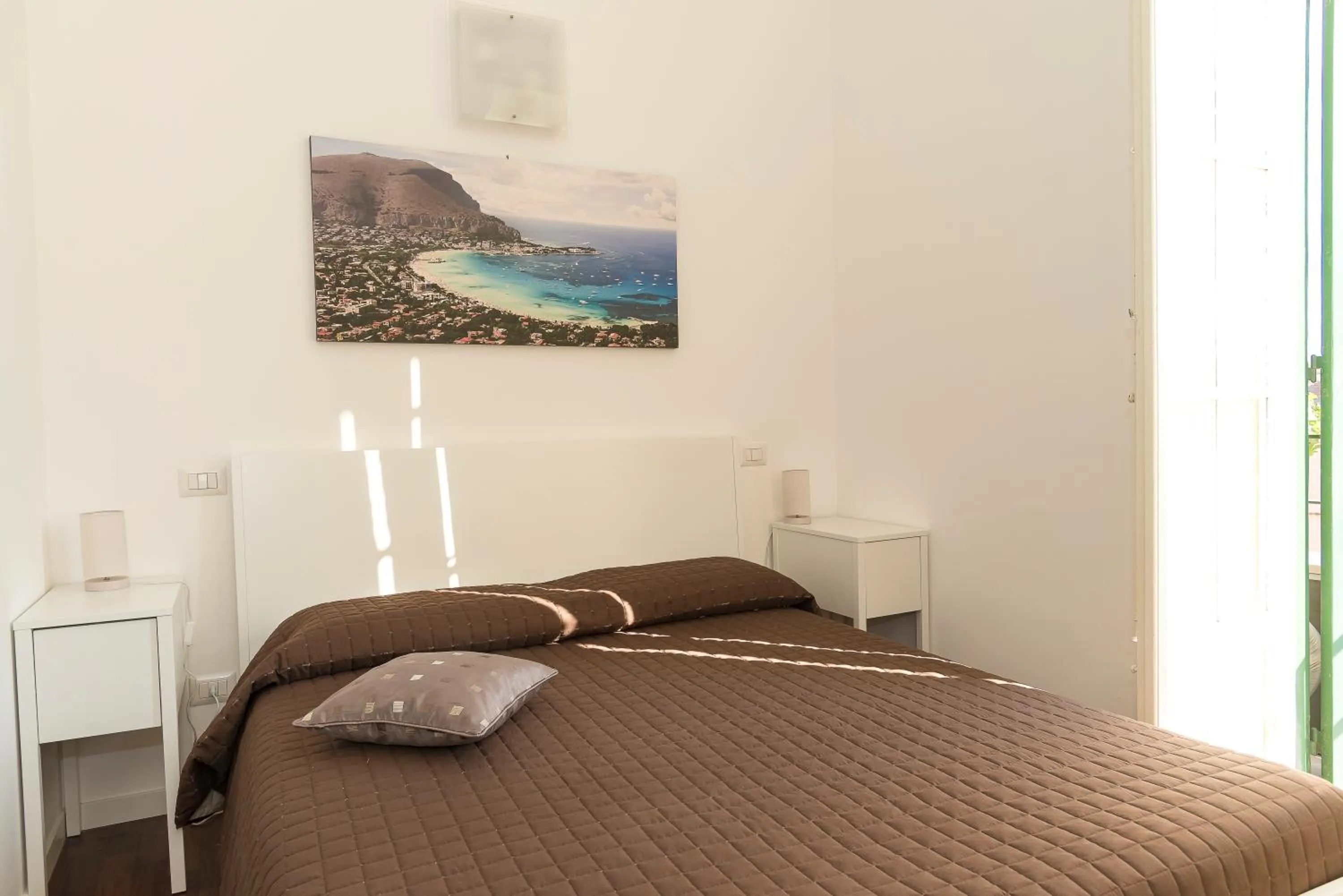 Bed in Ai Lattarini House