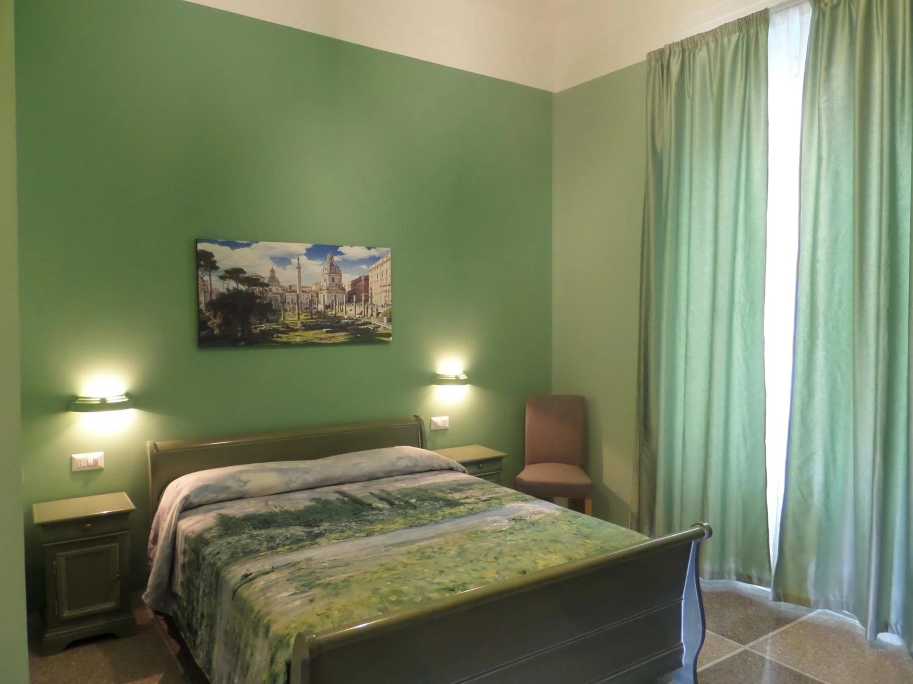 Bedroom, Bed in 325 Rooms ai Fori