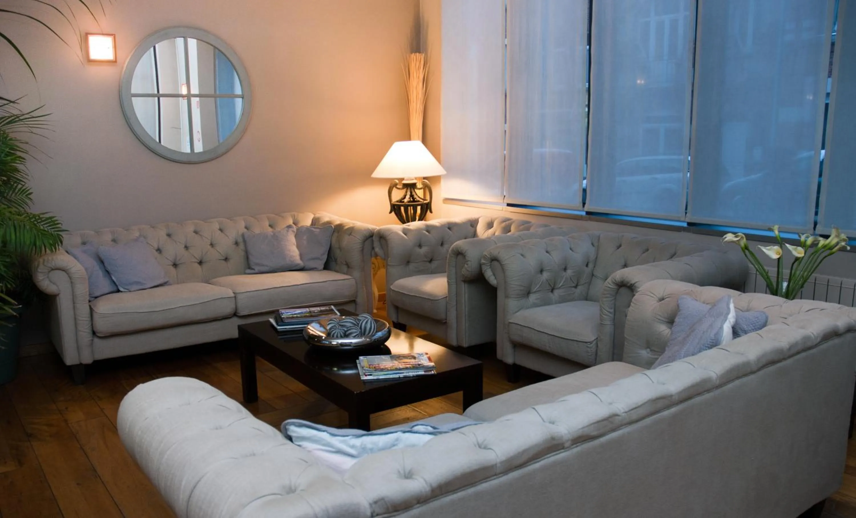 Lobby or reception in Hotel De Fierlant