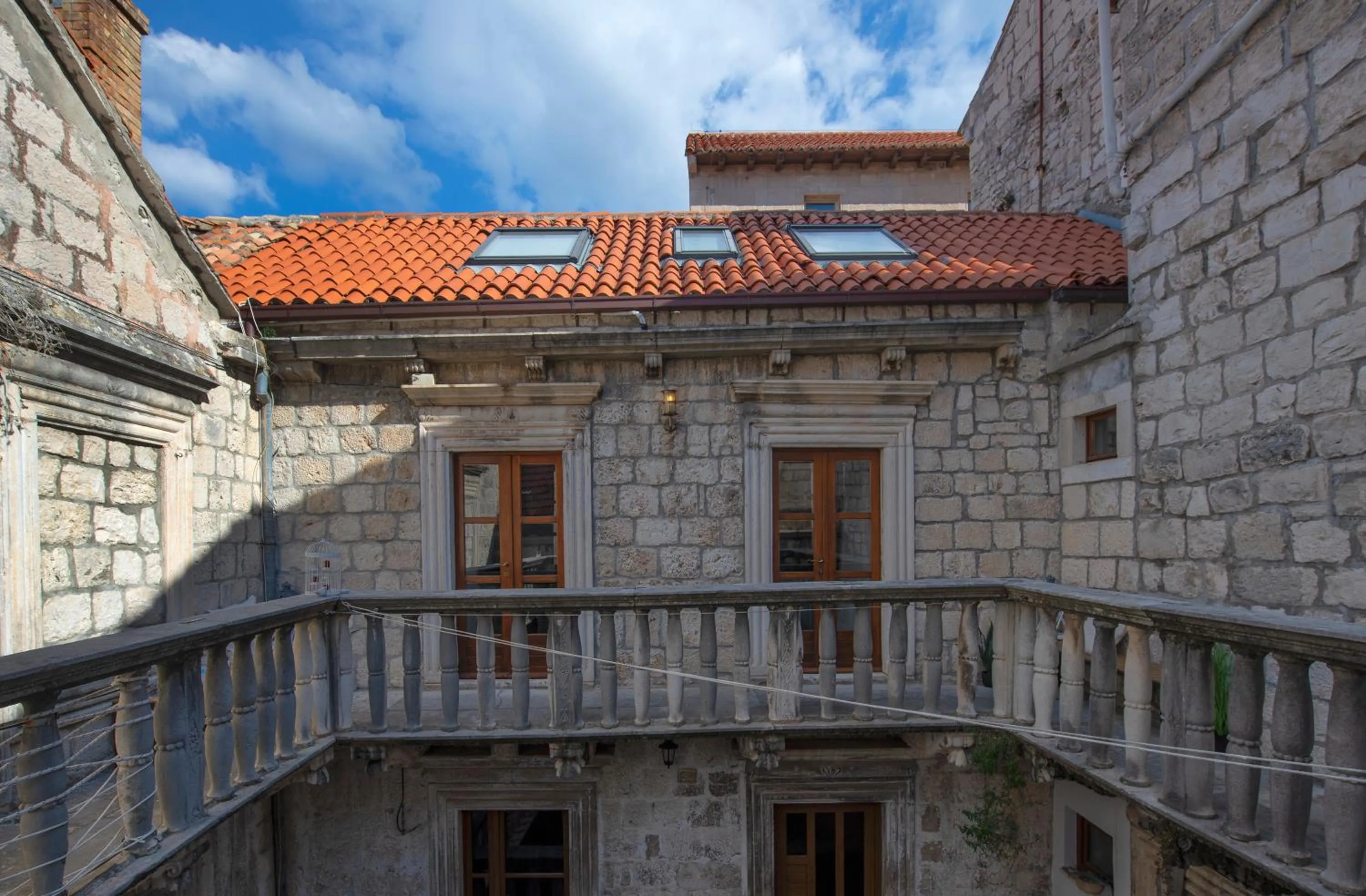 Balcony/Terrace in Loft in Ismaelli Palace Korcula