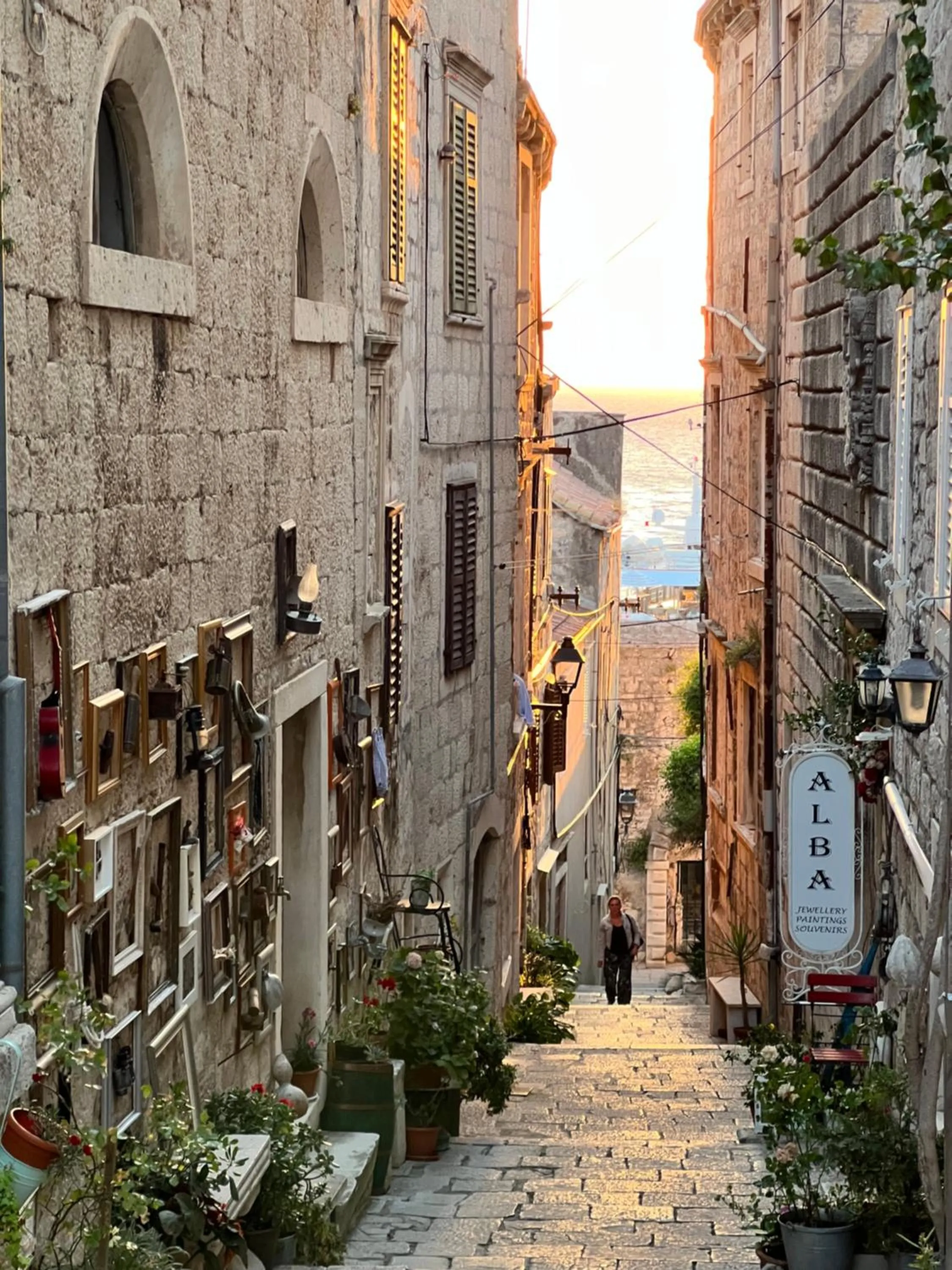 Street view in Loft in Ismaelli Palace Korcula
