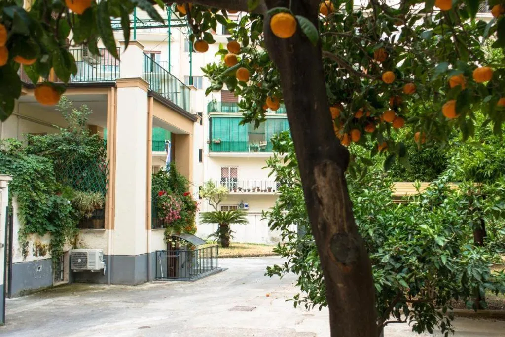 Garden view in B&B Il Nido