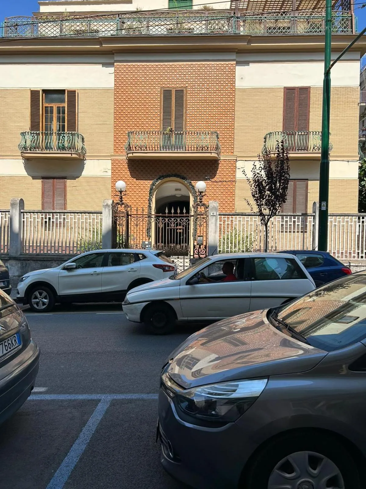 Quiet street view in B&B Il Nido