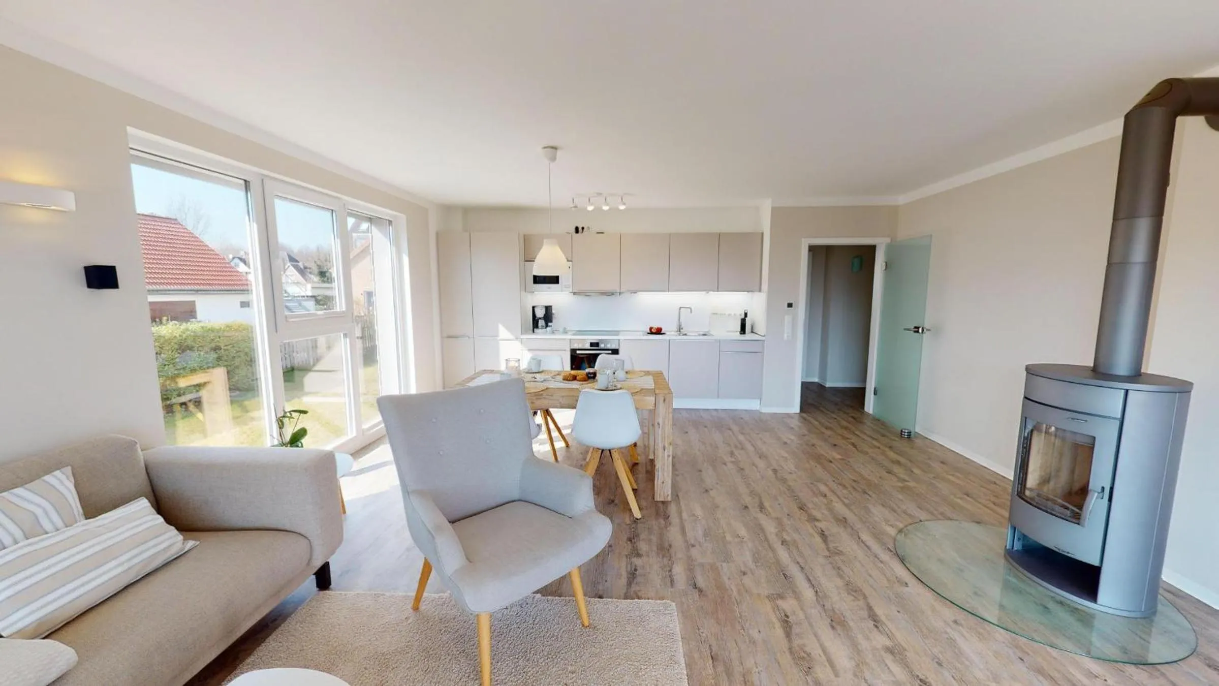 Living room in Beach'n'Sea Wohnung 1