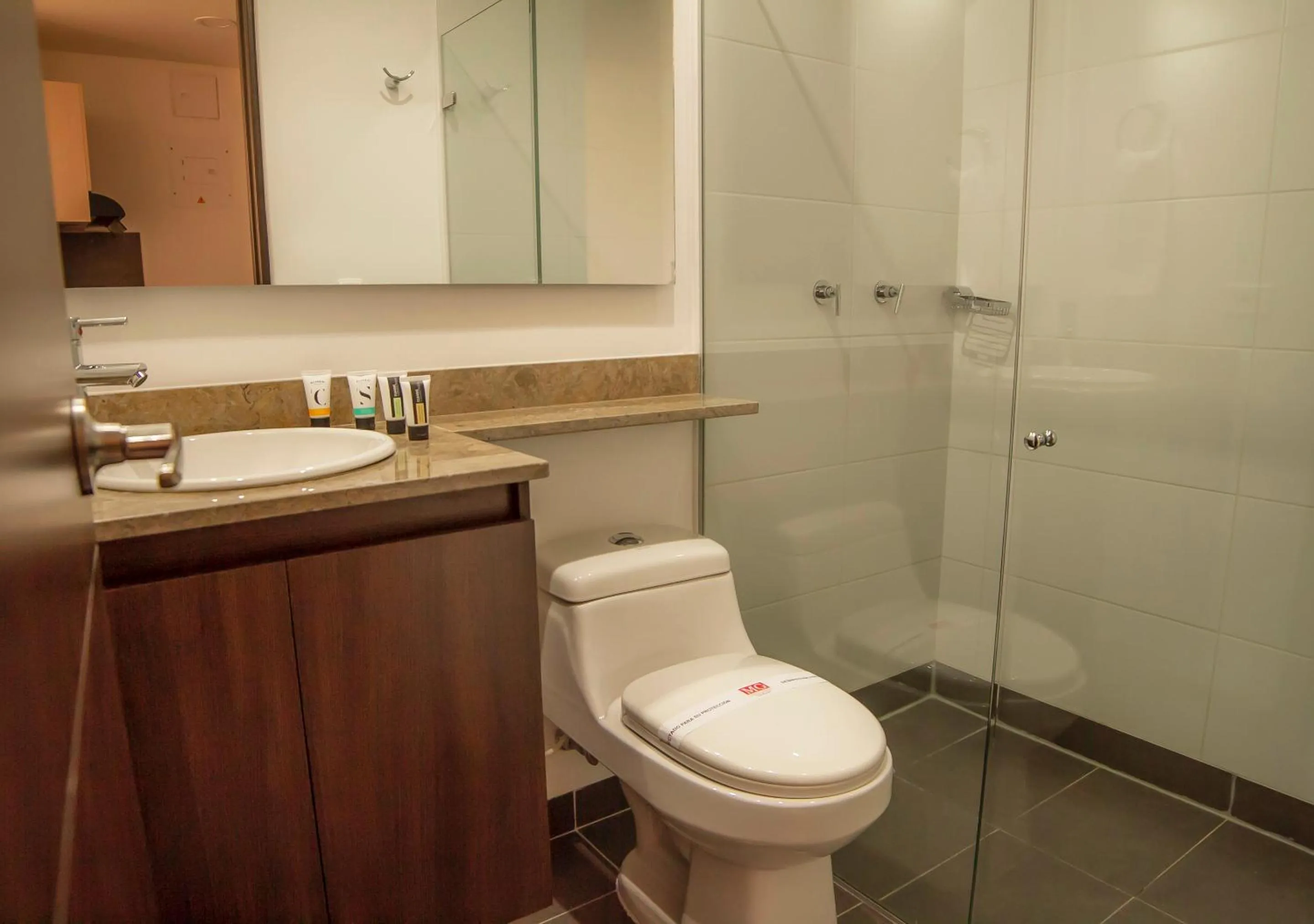 Shower in MG Hotels & Suites