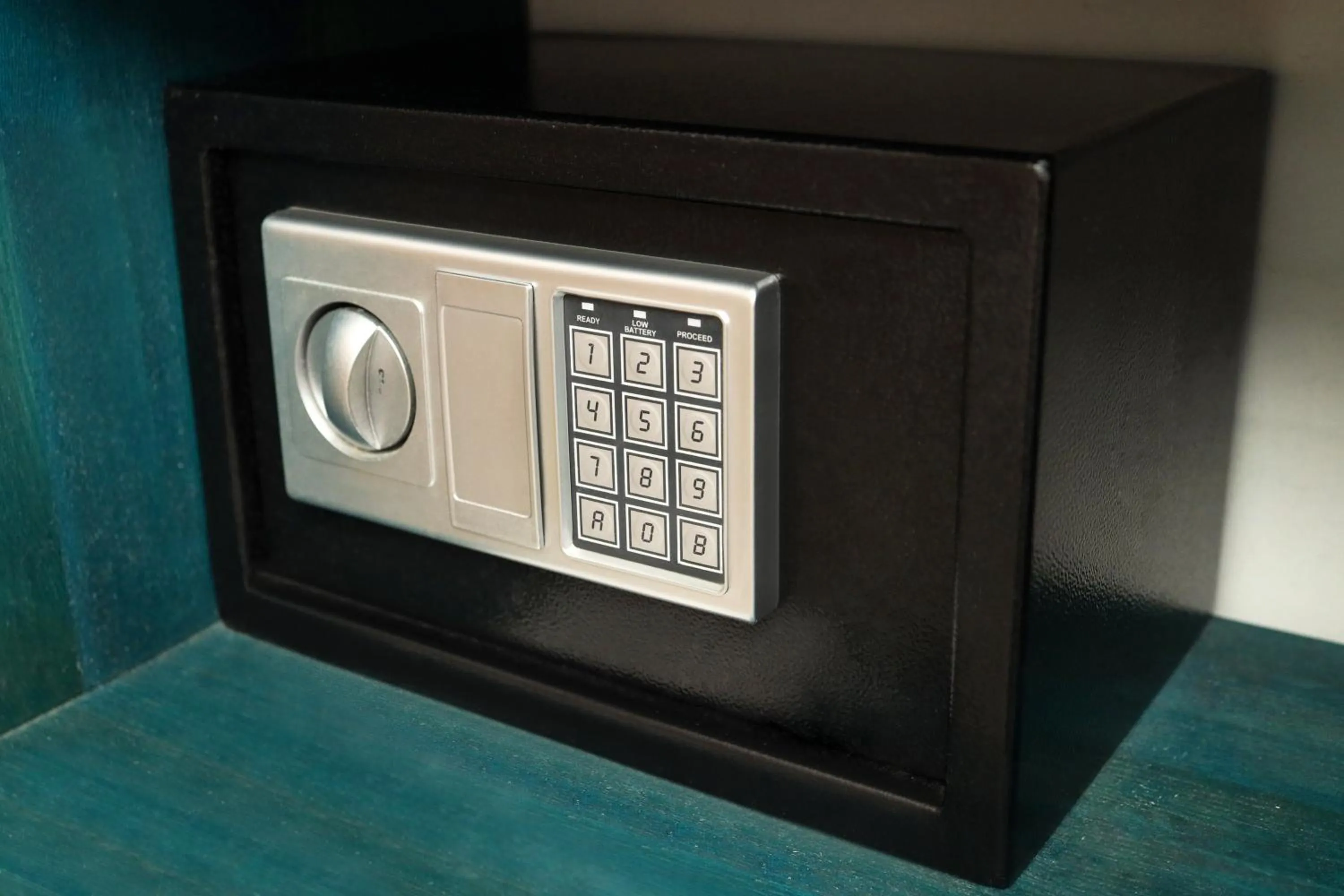 safe in Suite 18 Boutique Hotel