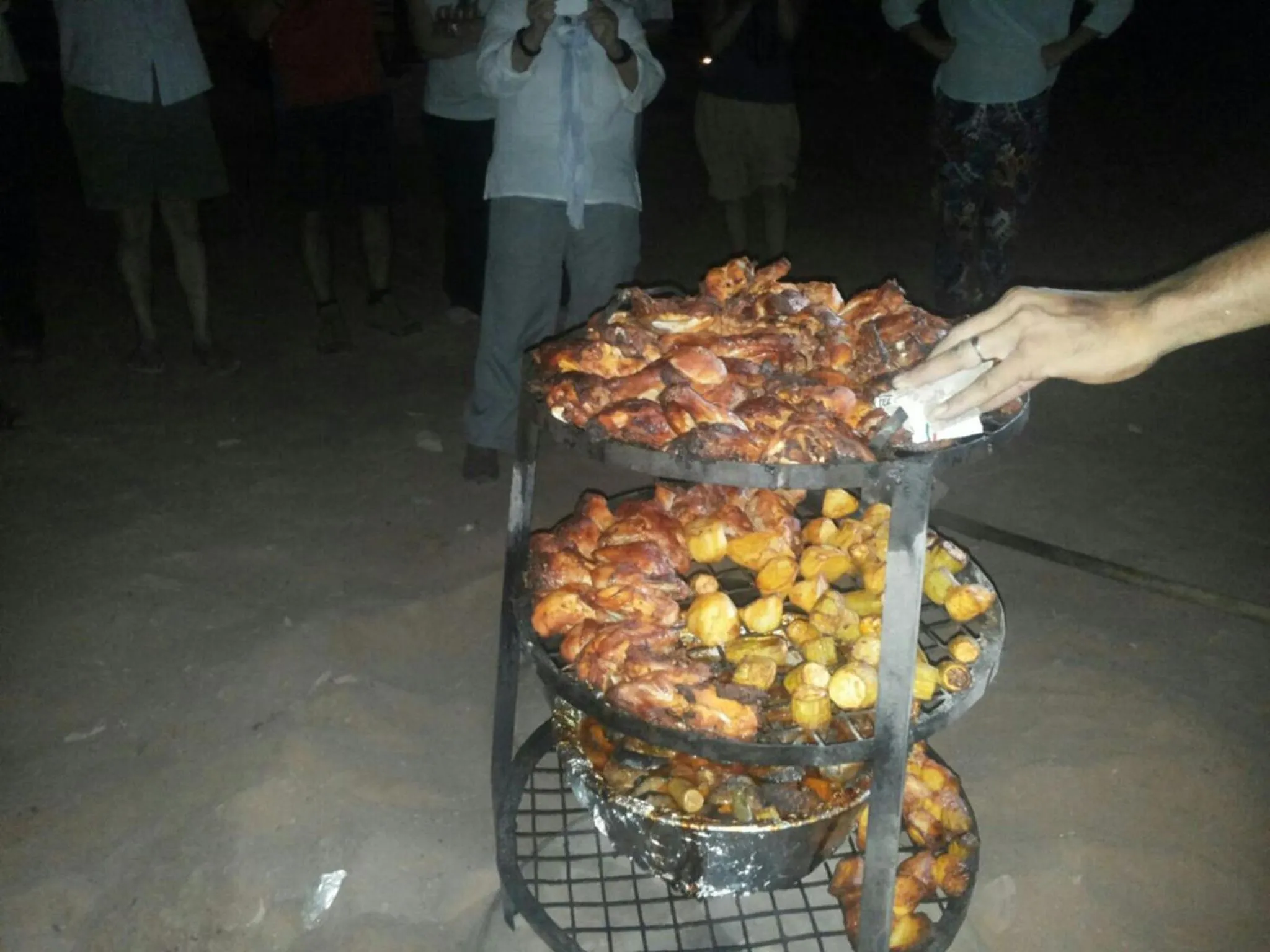 BBQ facilities in Wadi Rum Quiet Village Camp