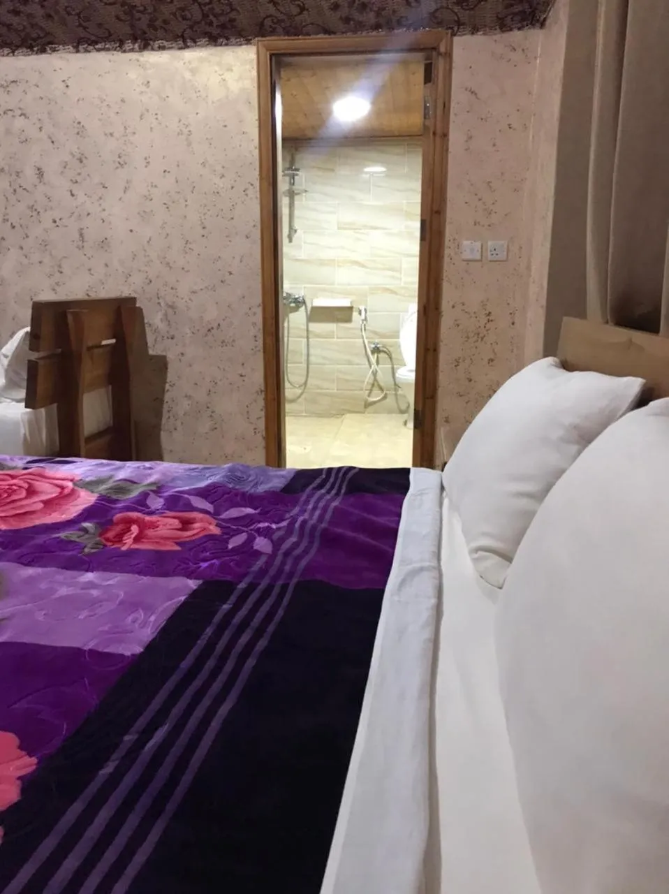 Bed in Wadi Rum Quiet Village Camp