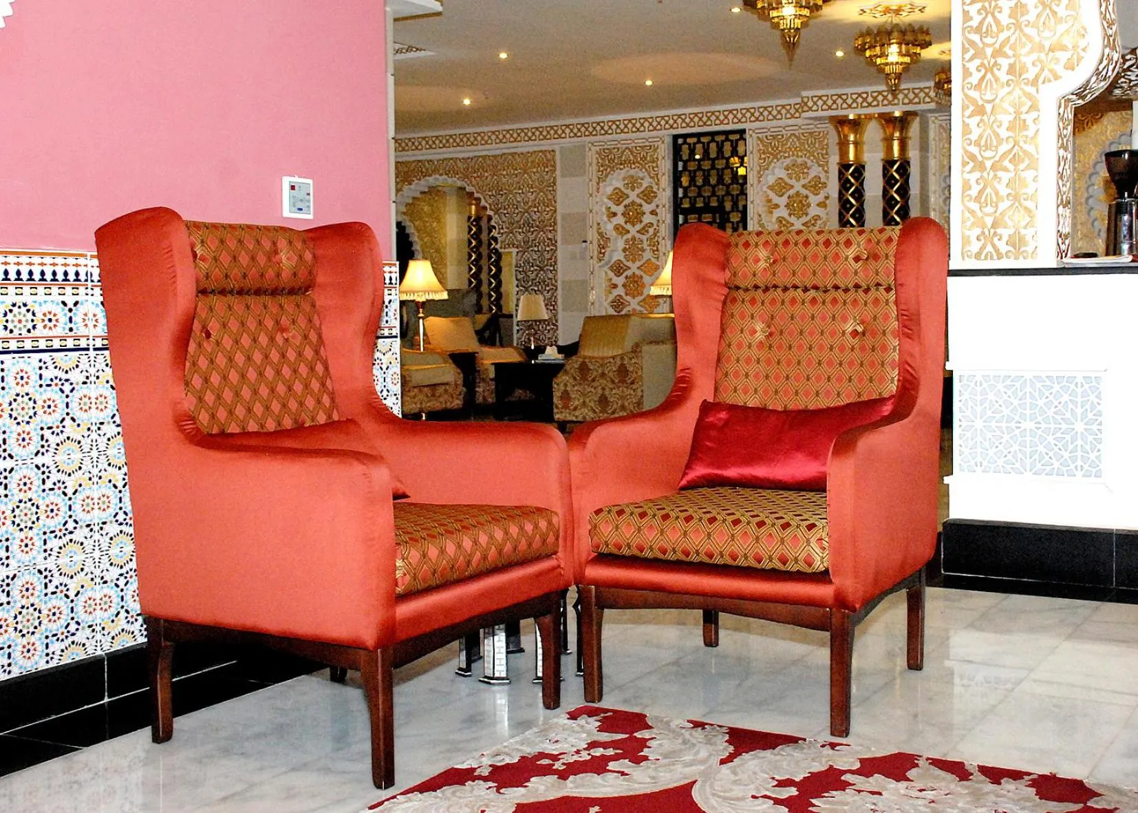 Seating area in Procare Apart hotel