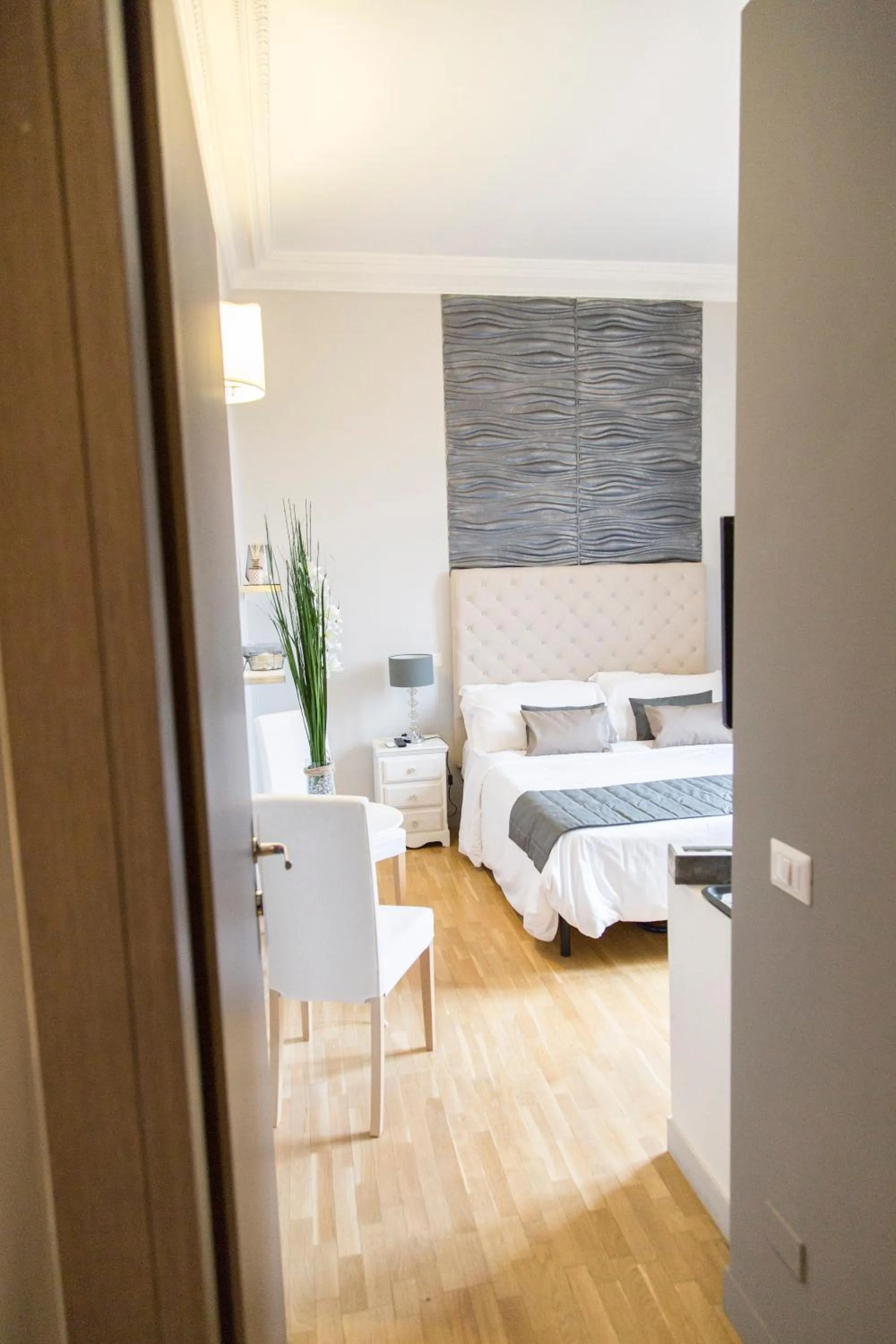 Decorative detail, Bed in Corso Experience