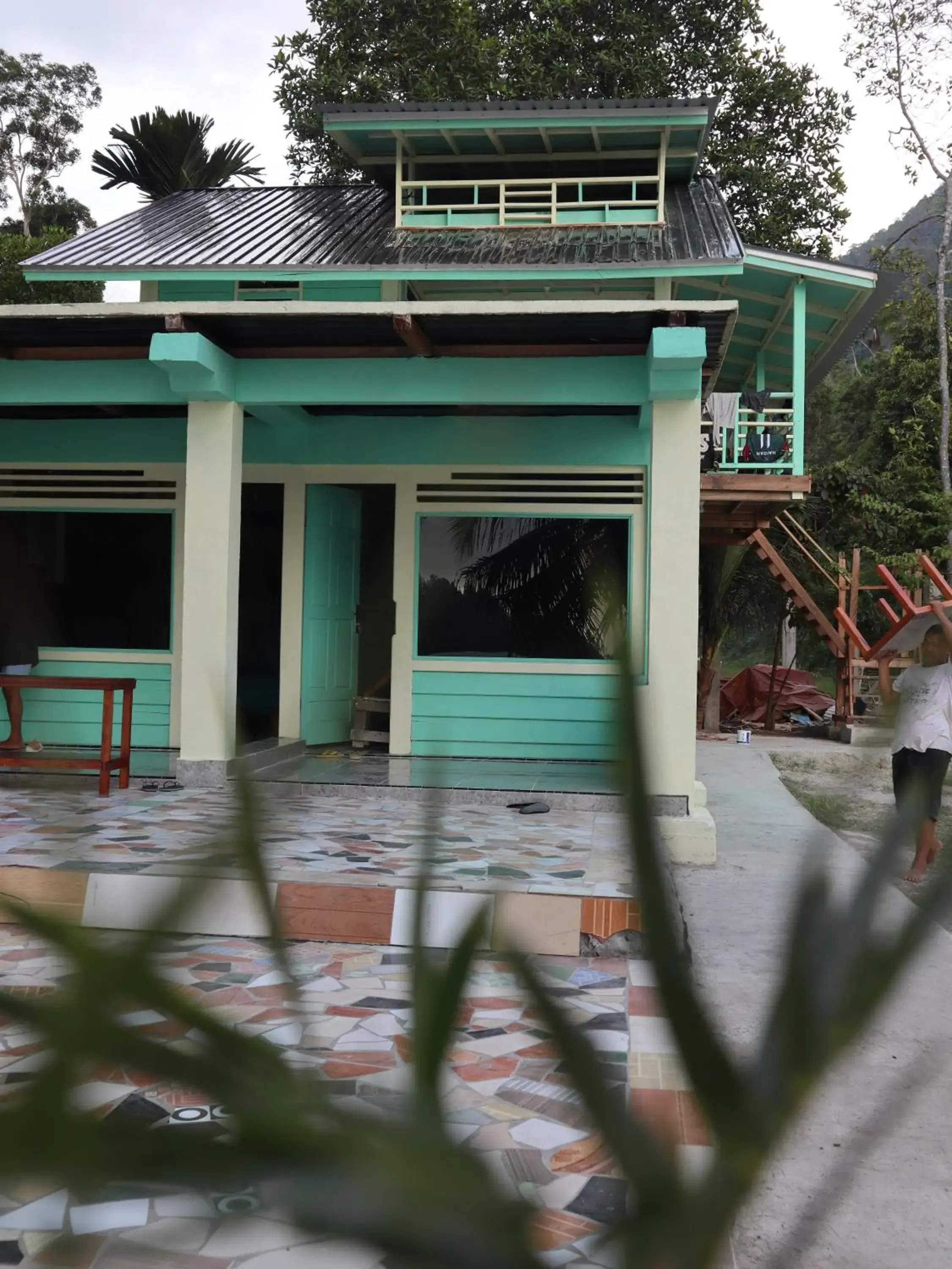 Bunk Bed in Female Dormitory Room in Ricky's Beach House Bunk Bed in Female Dormitory Room in Ricky's Beach House