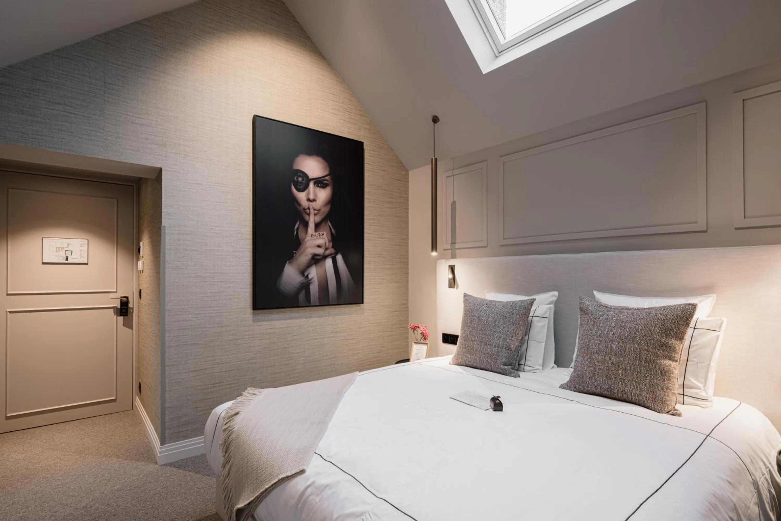 Photo of the whole room, Bed in Boutiquehotel Le Foulage - adults only