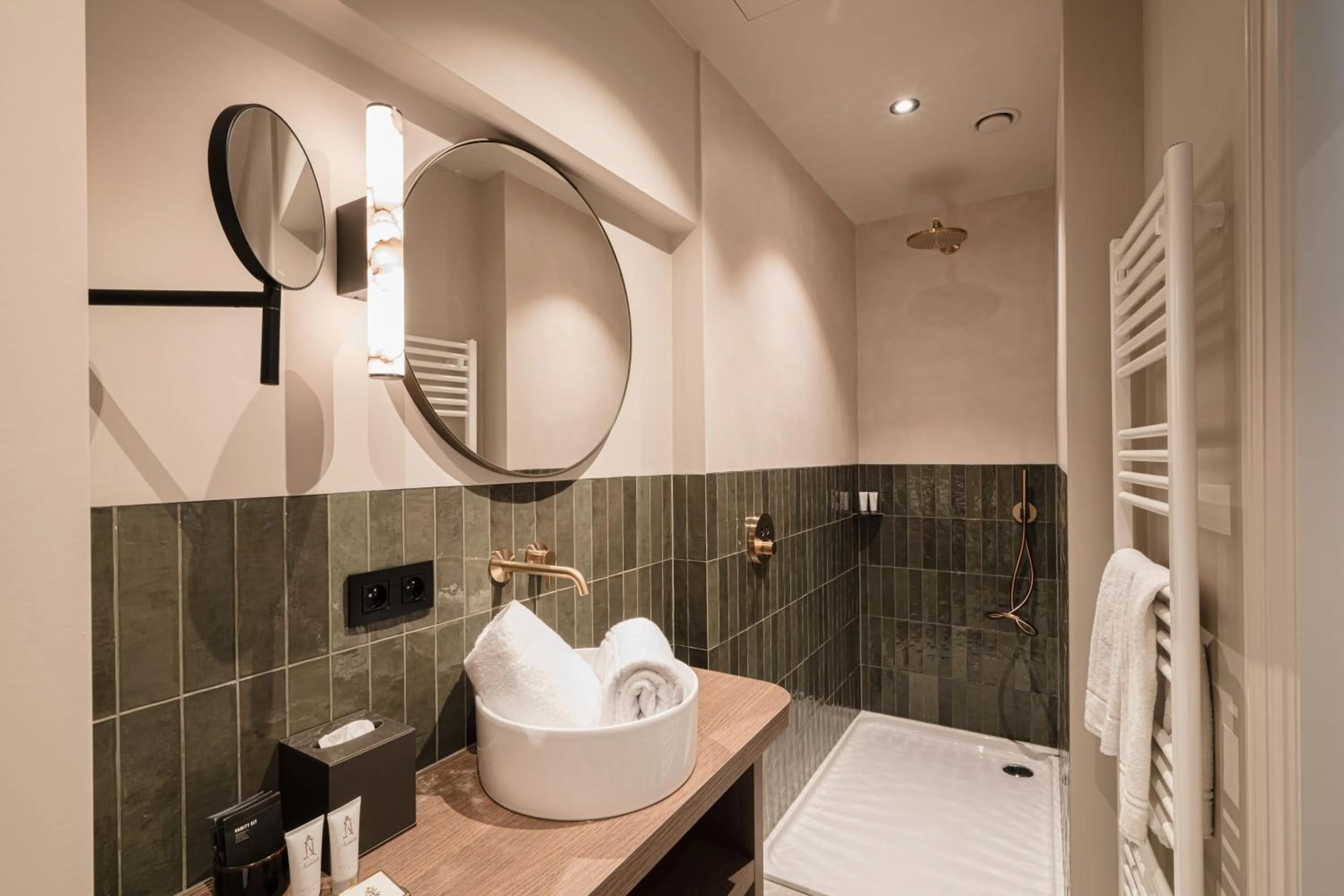 Shower in Boutiquehotel Le Foulage - adults only