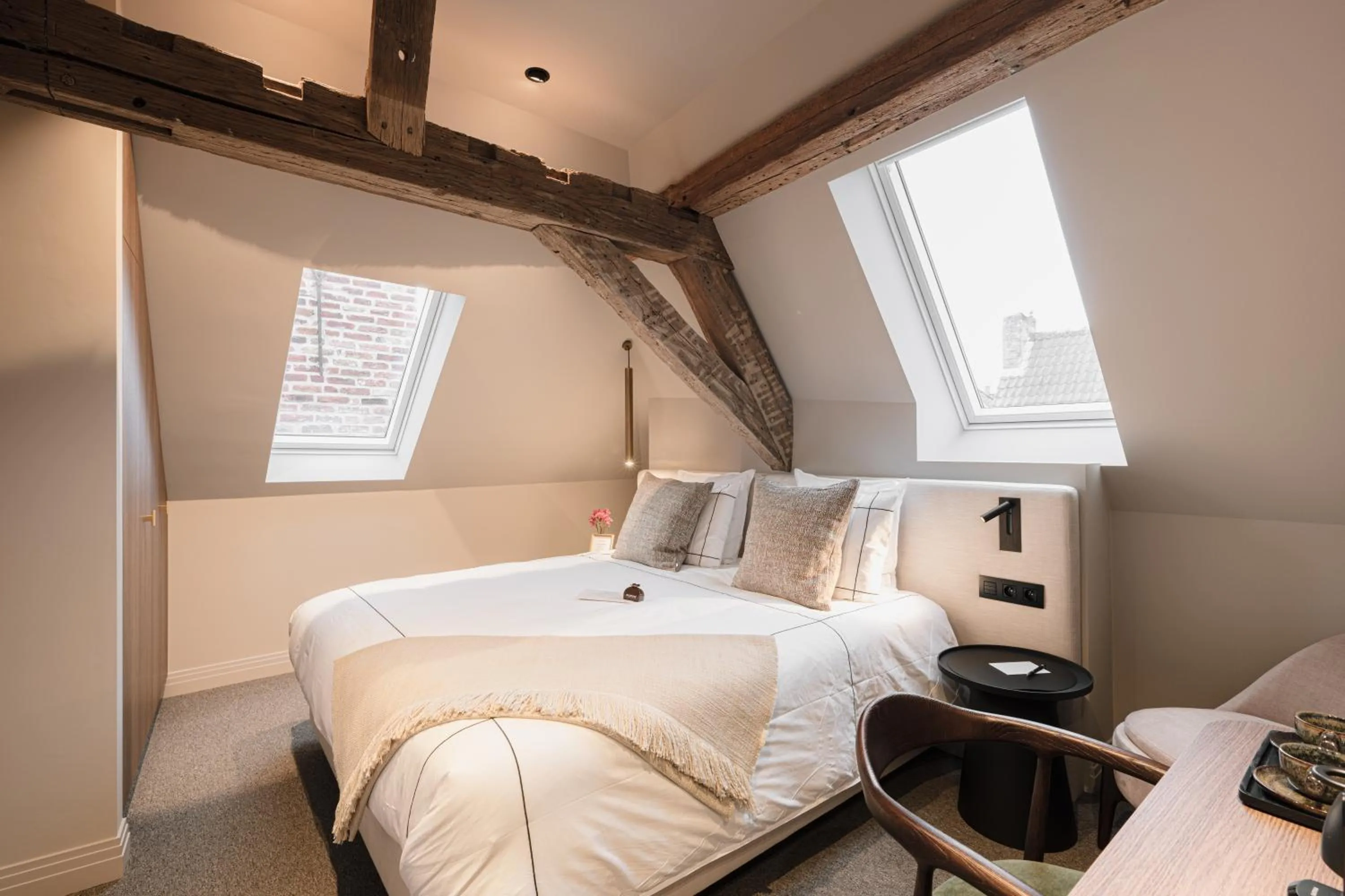 Bedroom, Bed in Boutiquehotel Le Foulage - adults only
